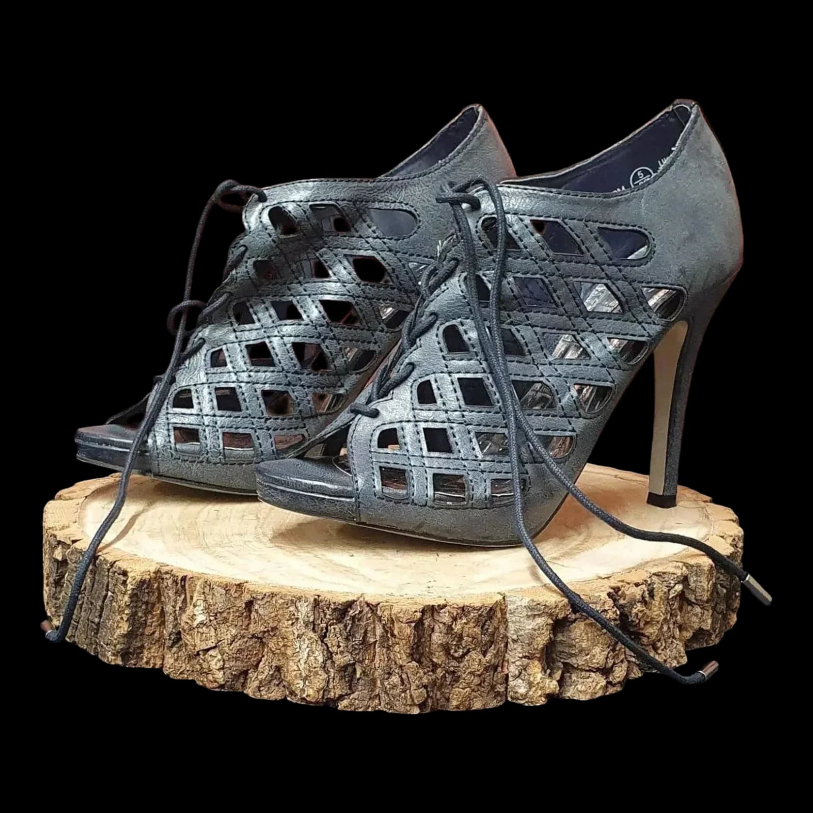 Womens Anne Michelle Blue Shoes UK 5 - 1 - 312