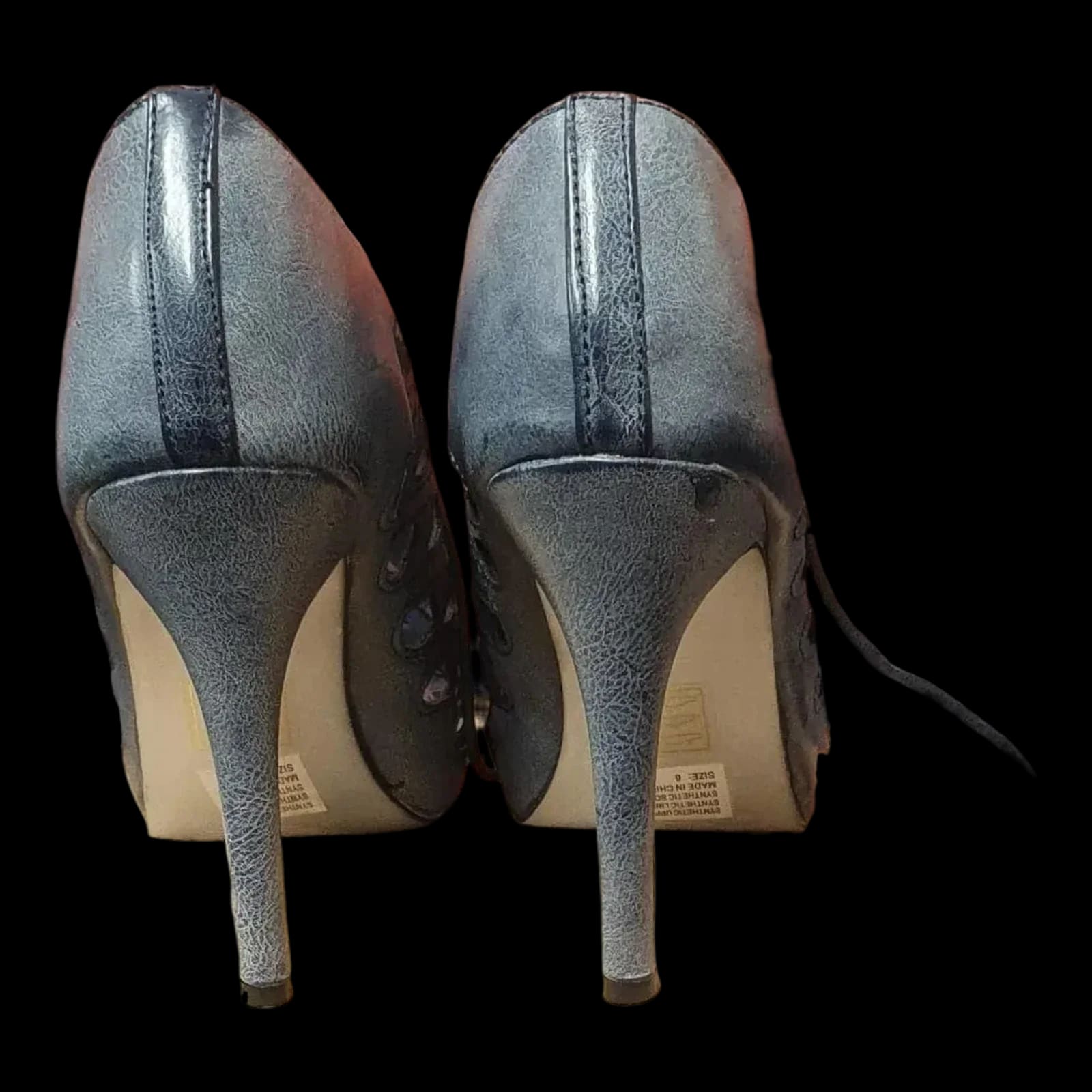 Womens Anne Michelle Blue Shoes UK 6 - 4 - 314