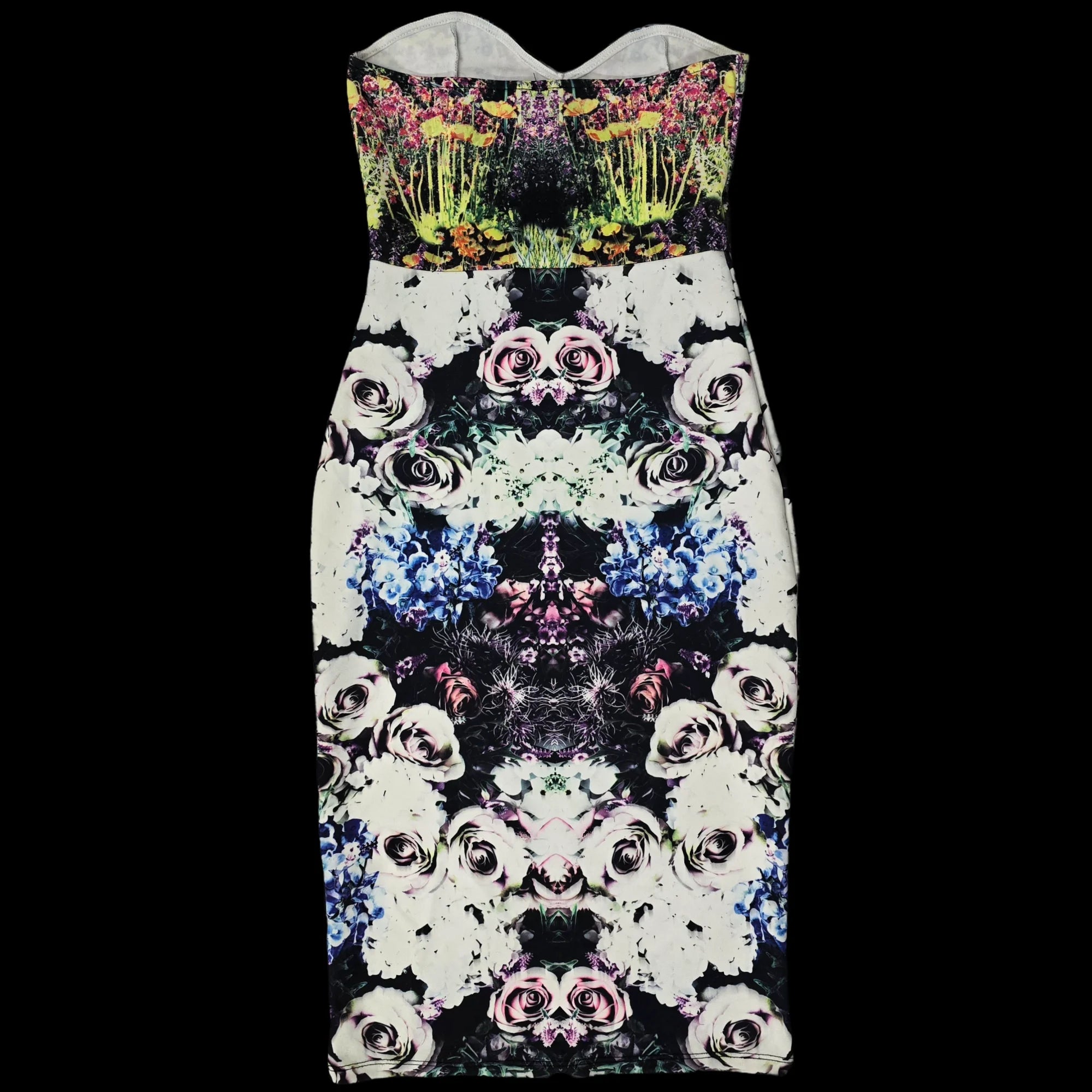 Womens Asos Floral Bodycon Dress UK 10 - Dresses - ASOS - 5