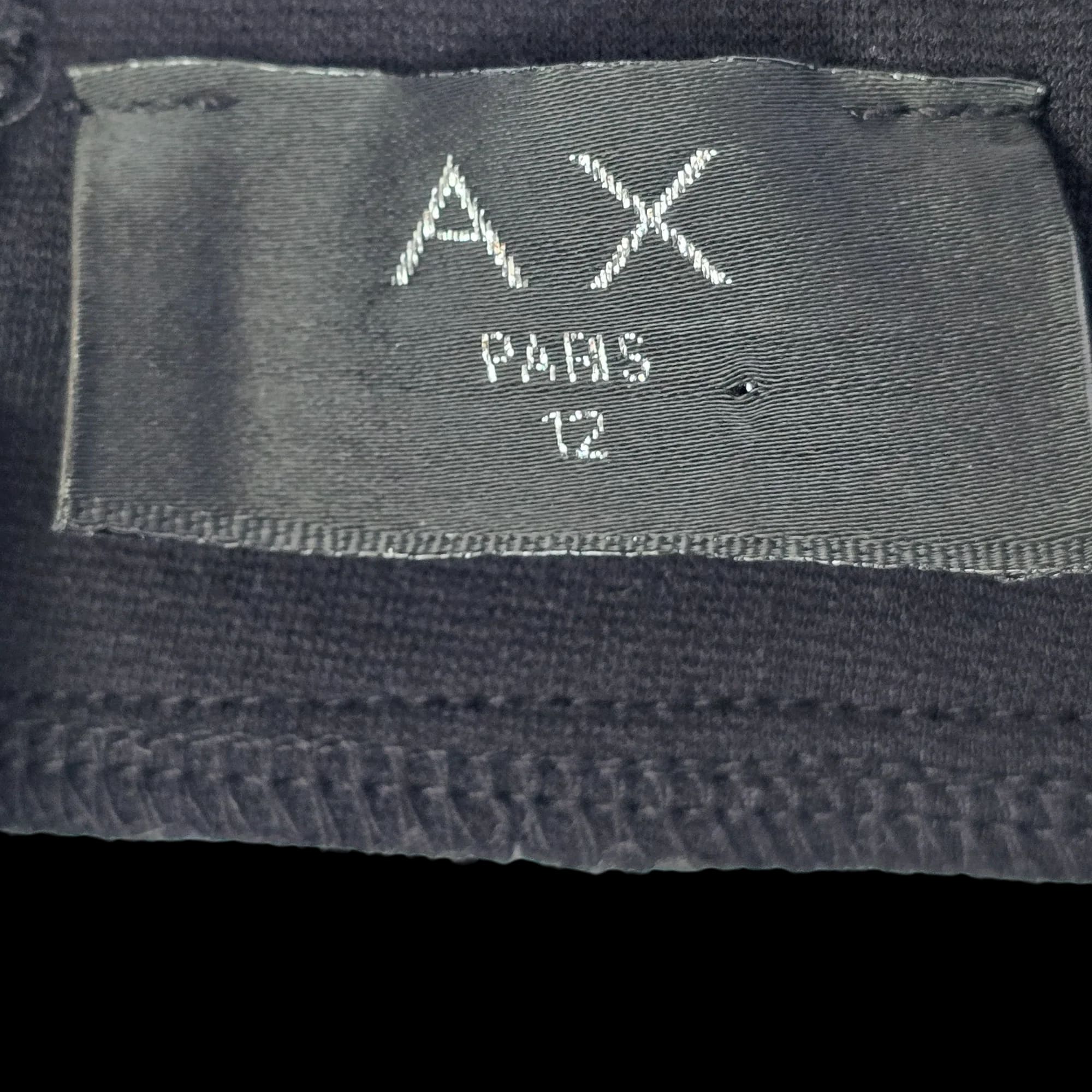 Womens AX Black White Midi Dress UK 12 - Dresses - 7 - 3547