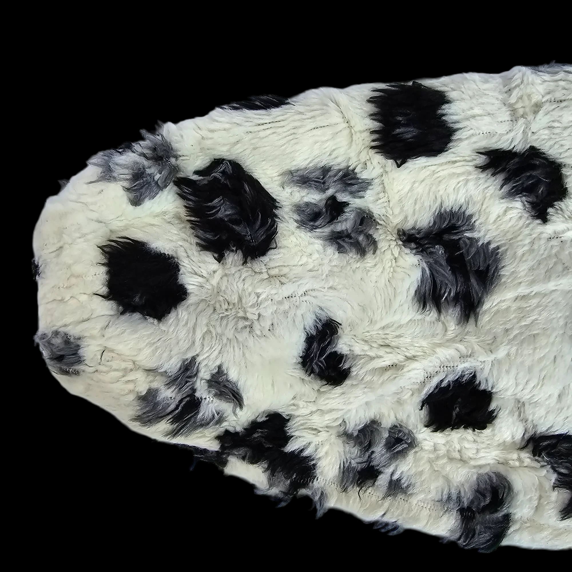 Women’s Black White Animal Print Jacket UK 3XL - Coat