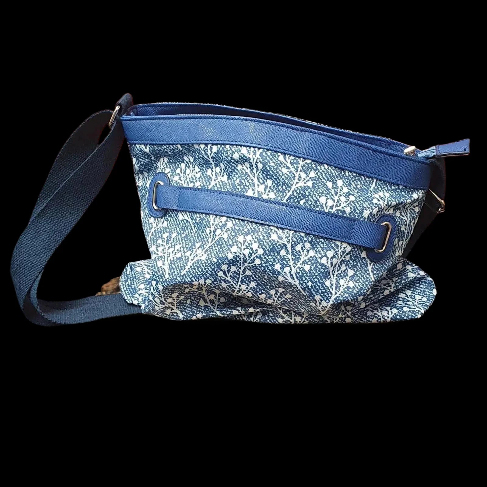 Womens Blue Floral Bag - Bags - Unbranded - 3 - 315