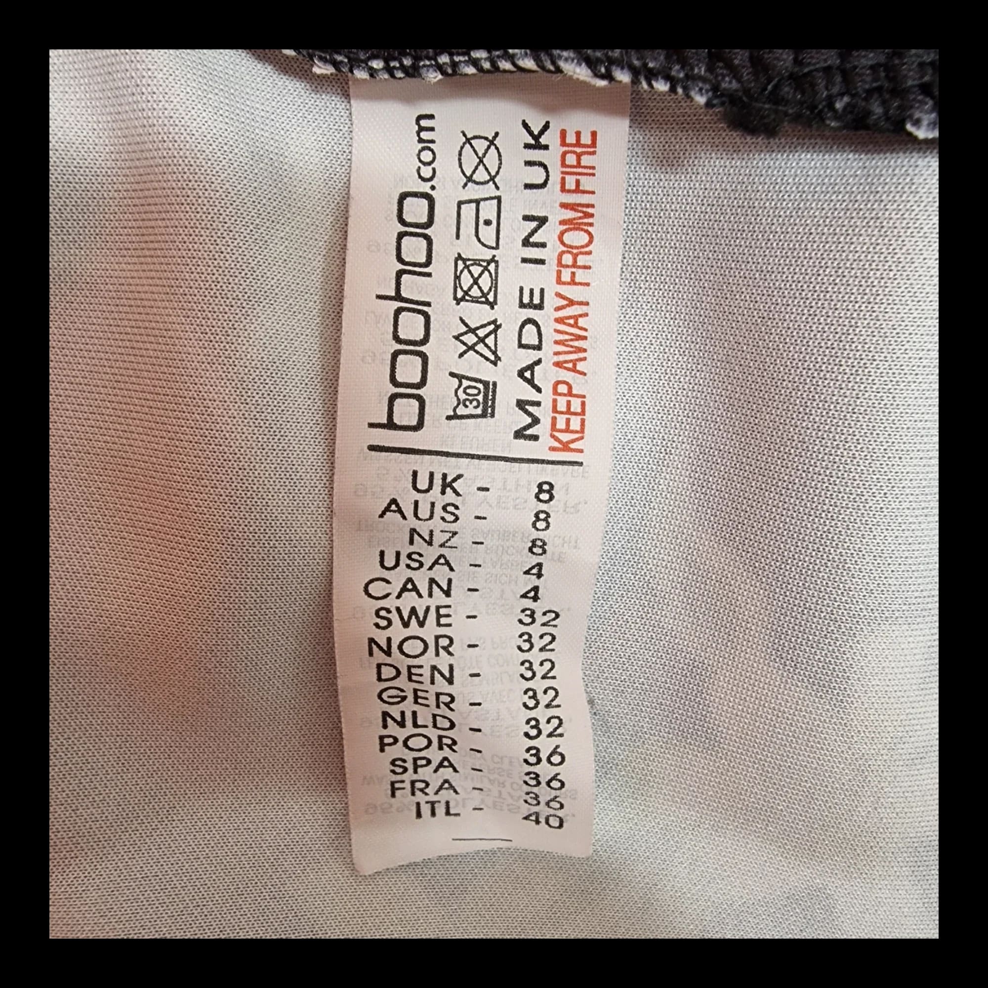 Womens Boohoo Multicoloured Floral Blazer UK 8 - 5 - 1019