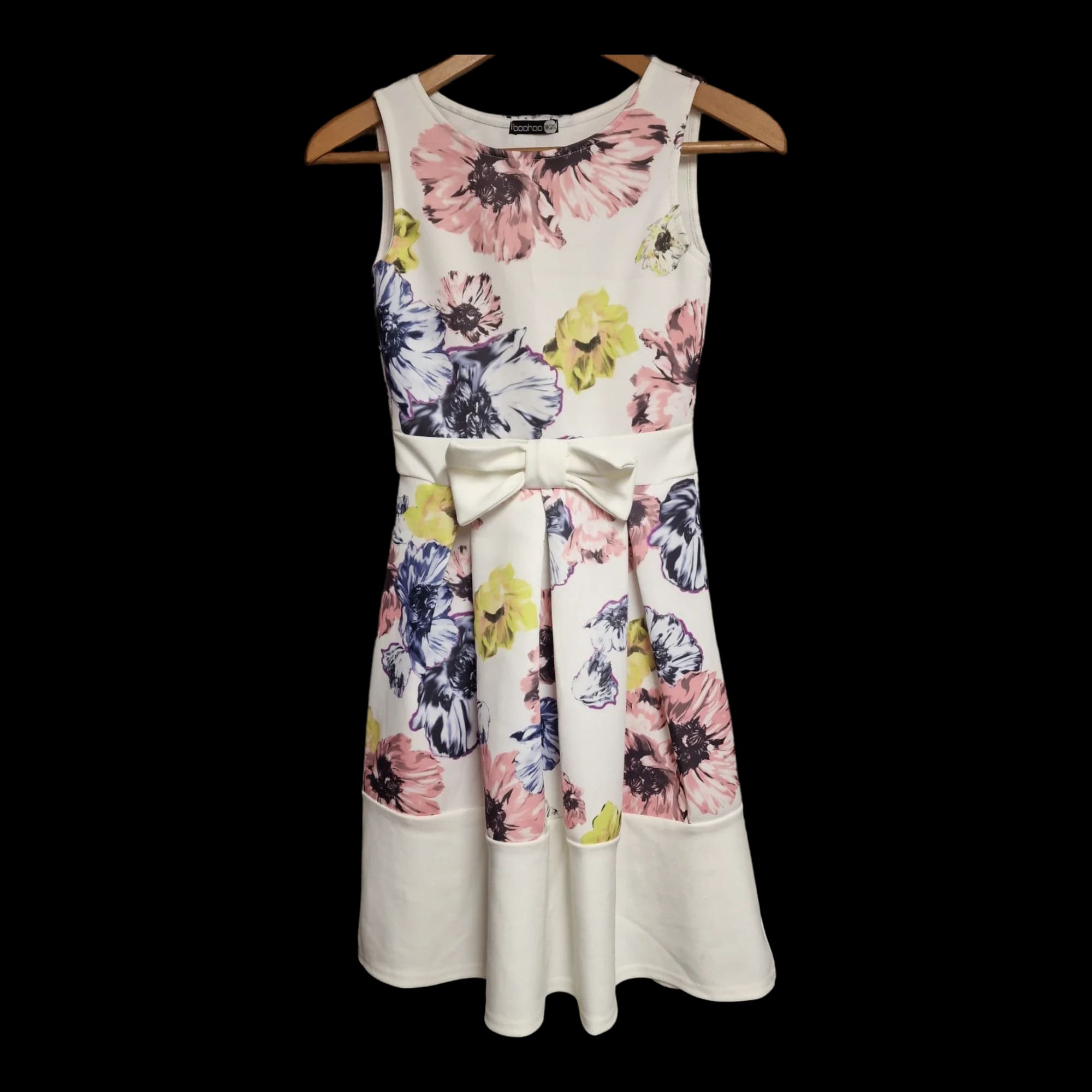 Womens Boohoo Multicoloured Night Party Floral Dress