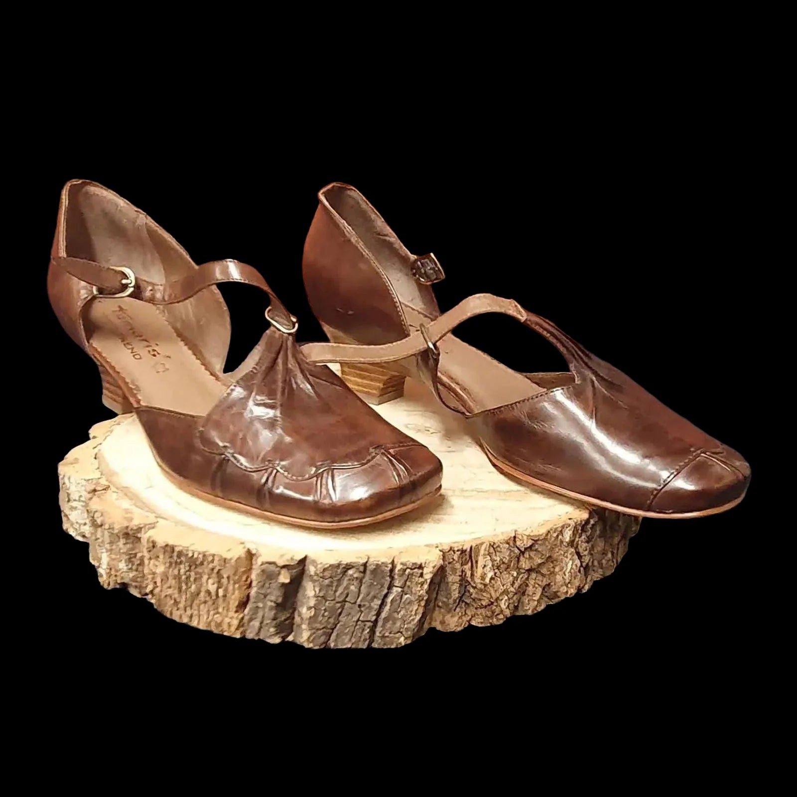 Womens Brown Tamaris Heels UK 8 - Shoes - 2 - 434