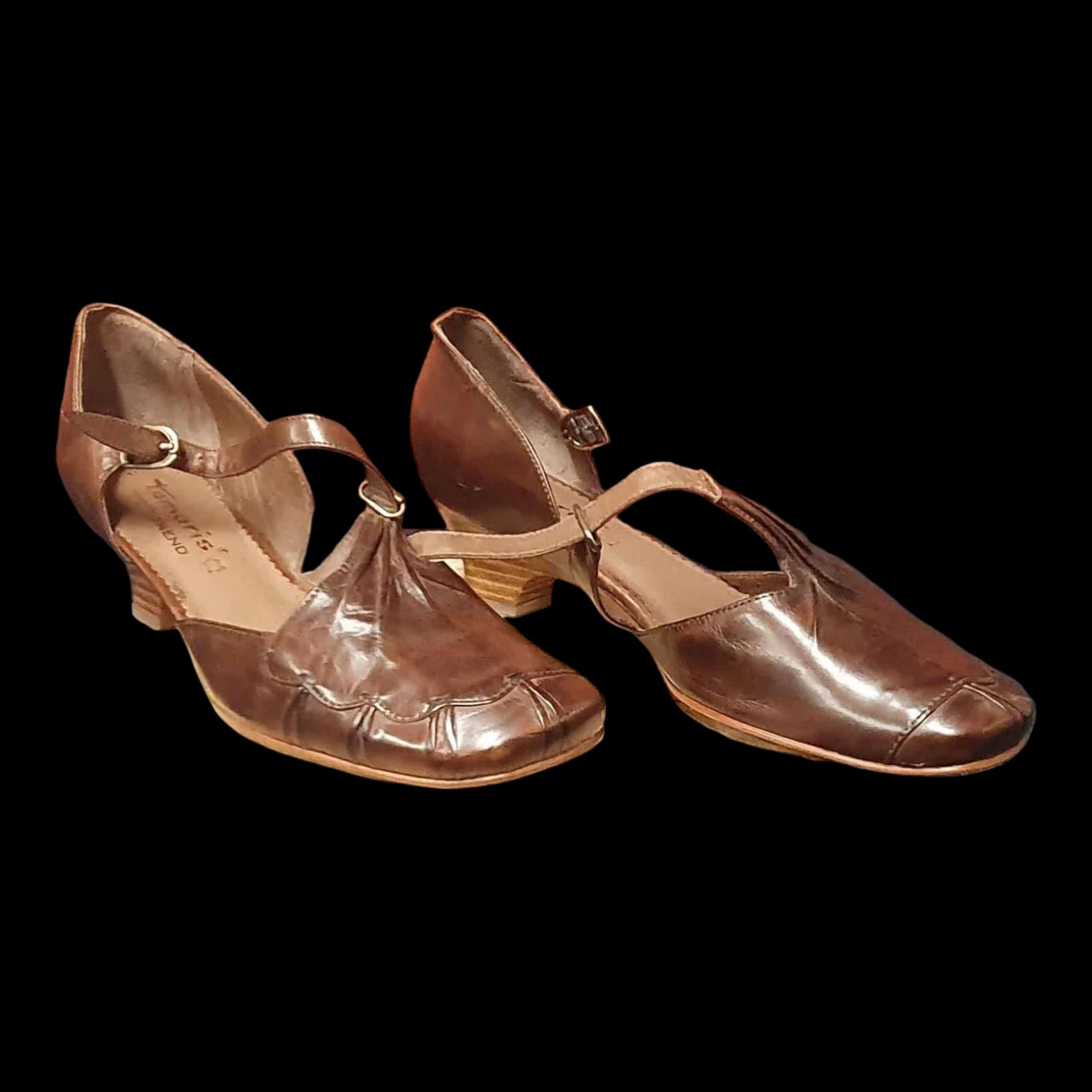 Womens Brown Tamaris Heels UK 8 - Shoes - 1 - 434