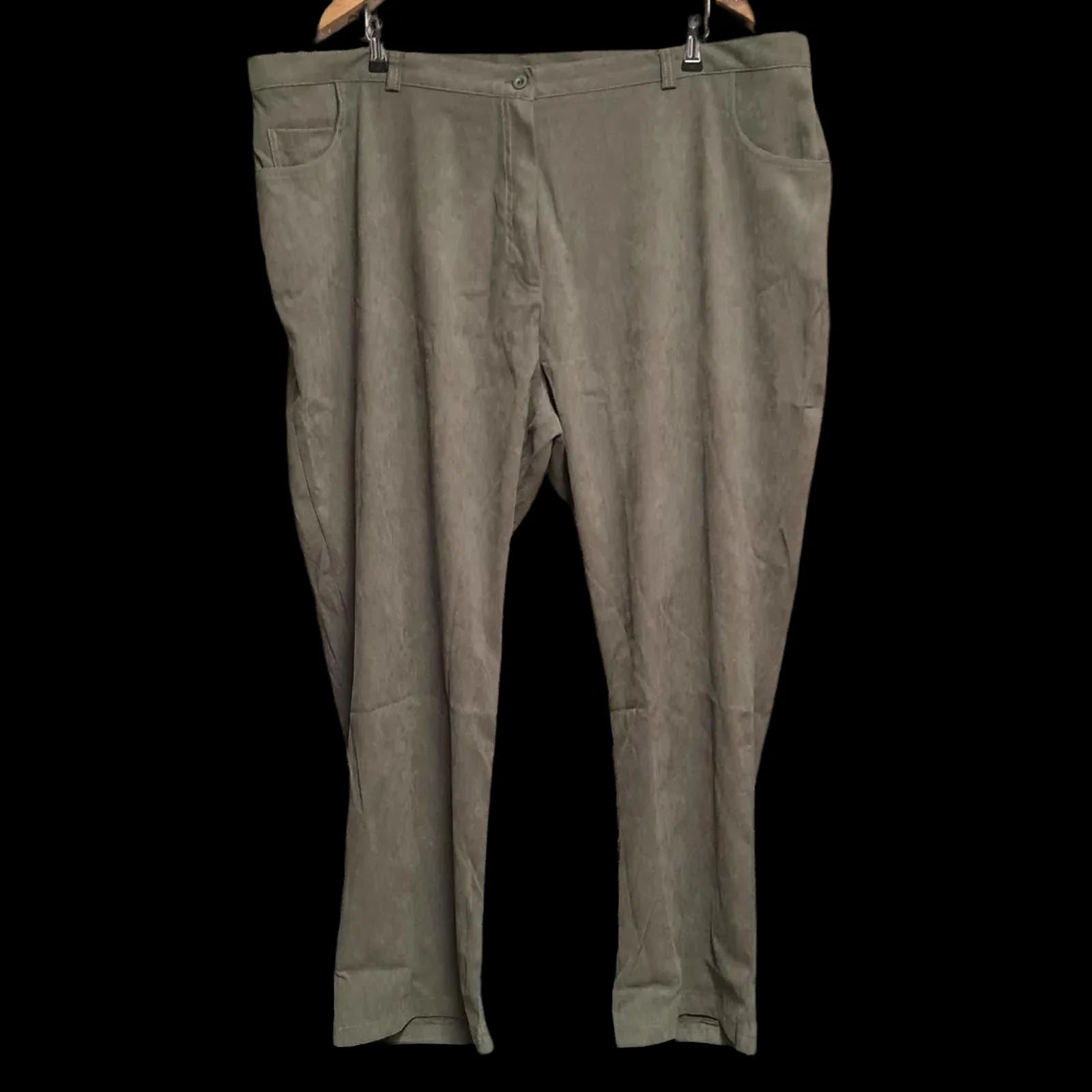 Womens Casual Comfort Khaki Trousers UK28 - 1 - 668