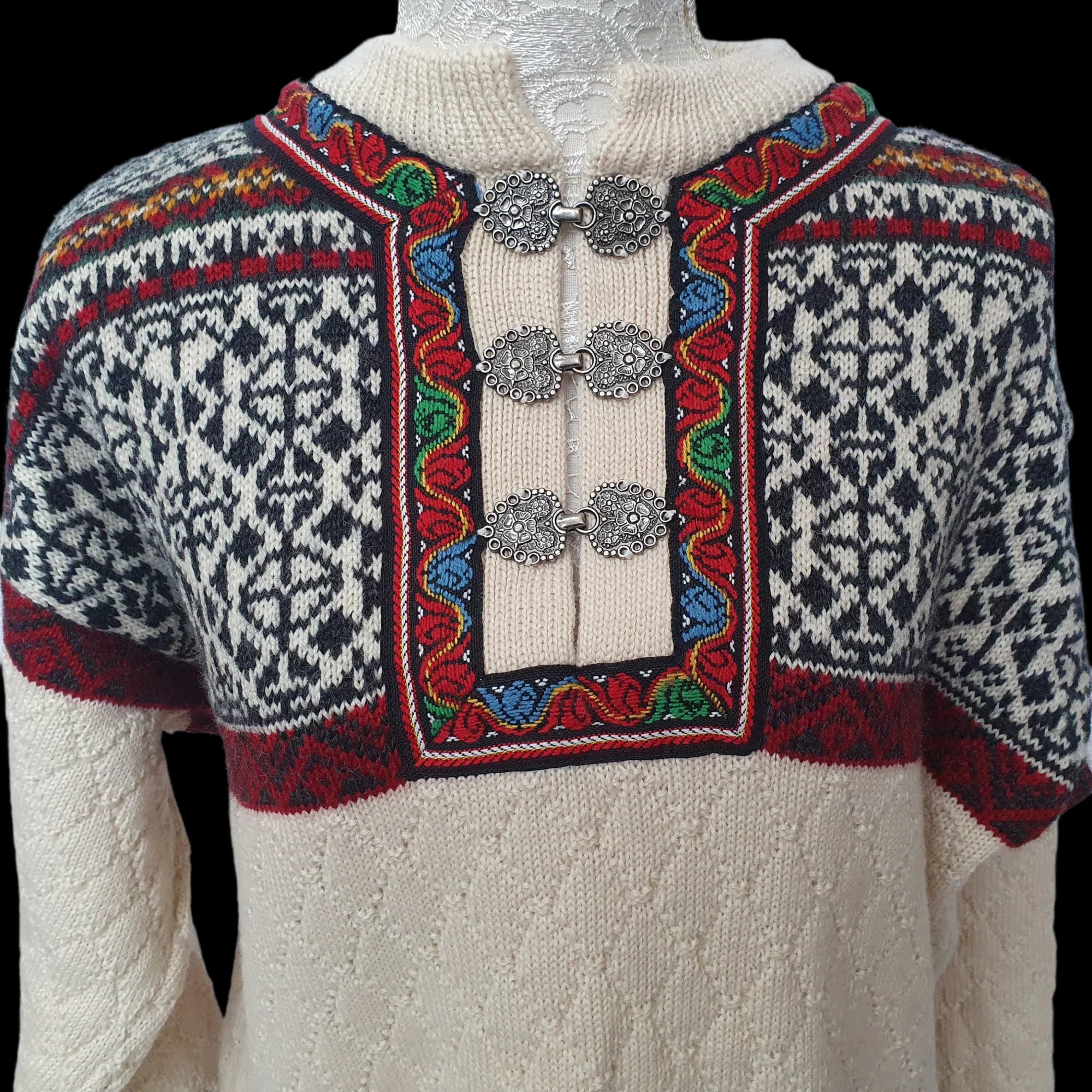 Womens Christiania Sweaters Norwegian Vintage Jumper Funky