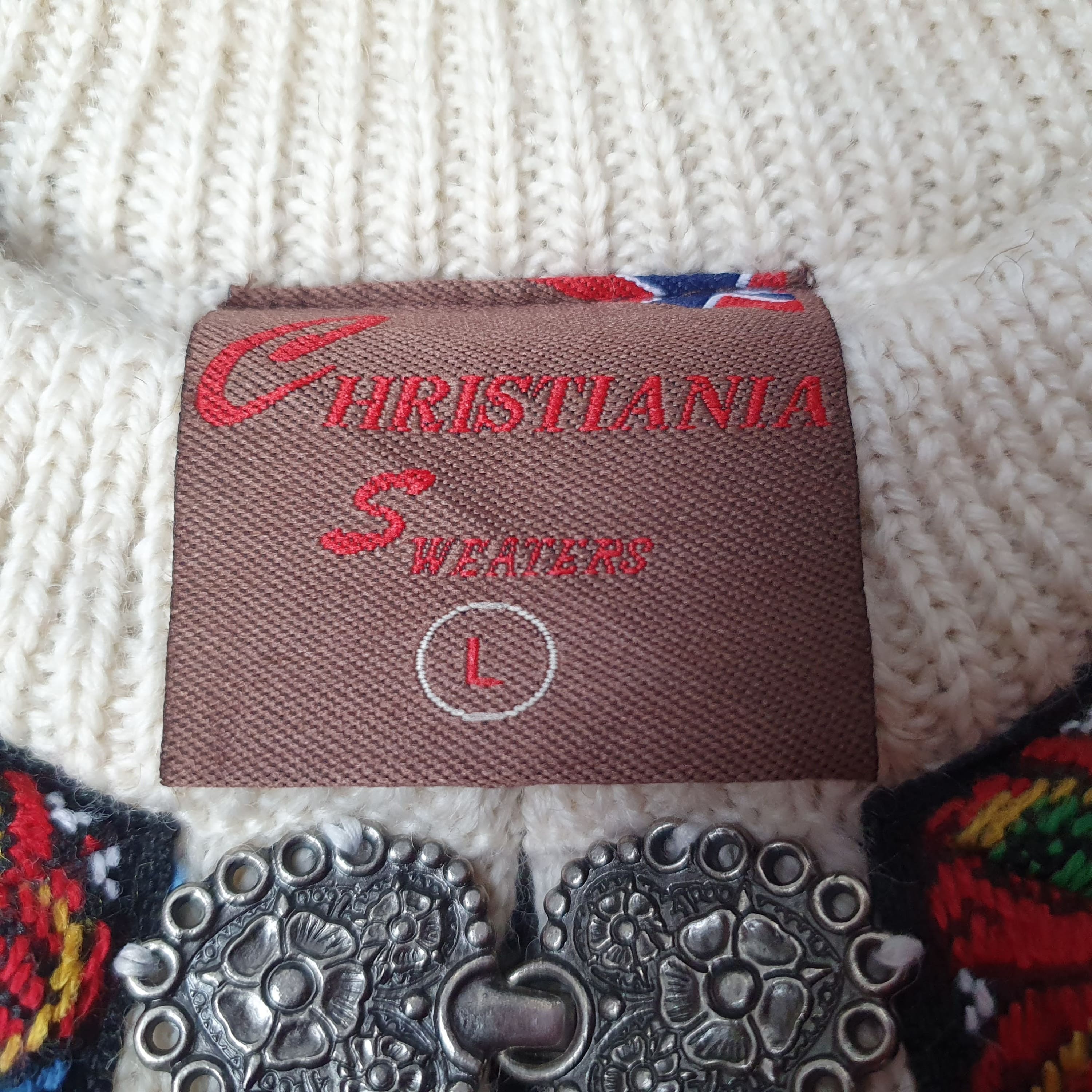 Womens Christiania Sweaters Norwegian Vintage Jumper Funky