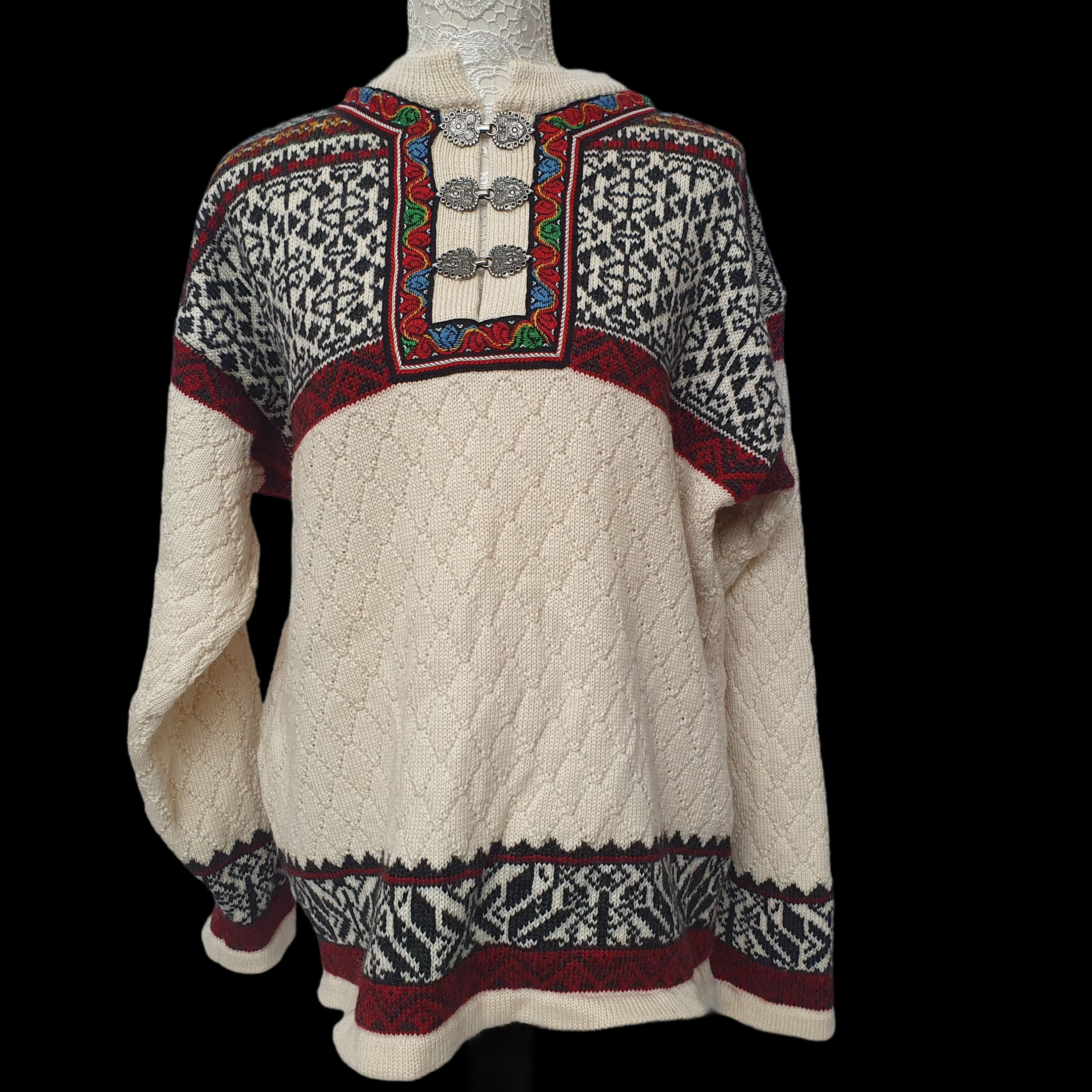 Womens Christiania Sweaters Norwegian Vintage Jumper Funky