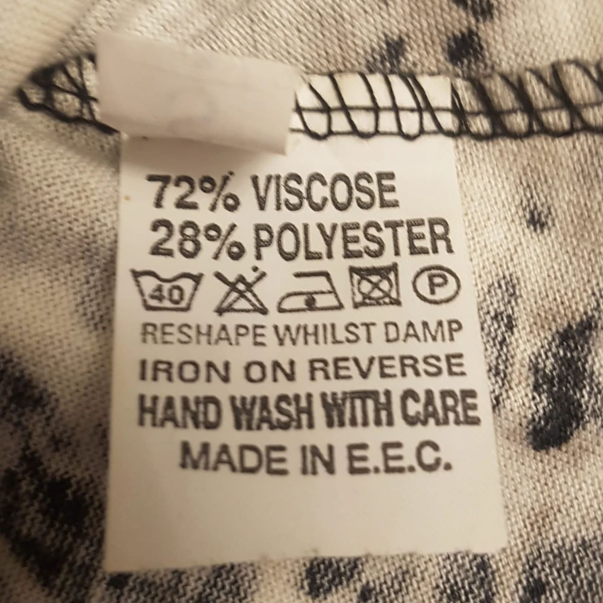 Womens Cmd Animal Print Top UK Small - CMD - 6 - 1842