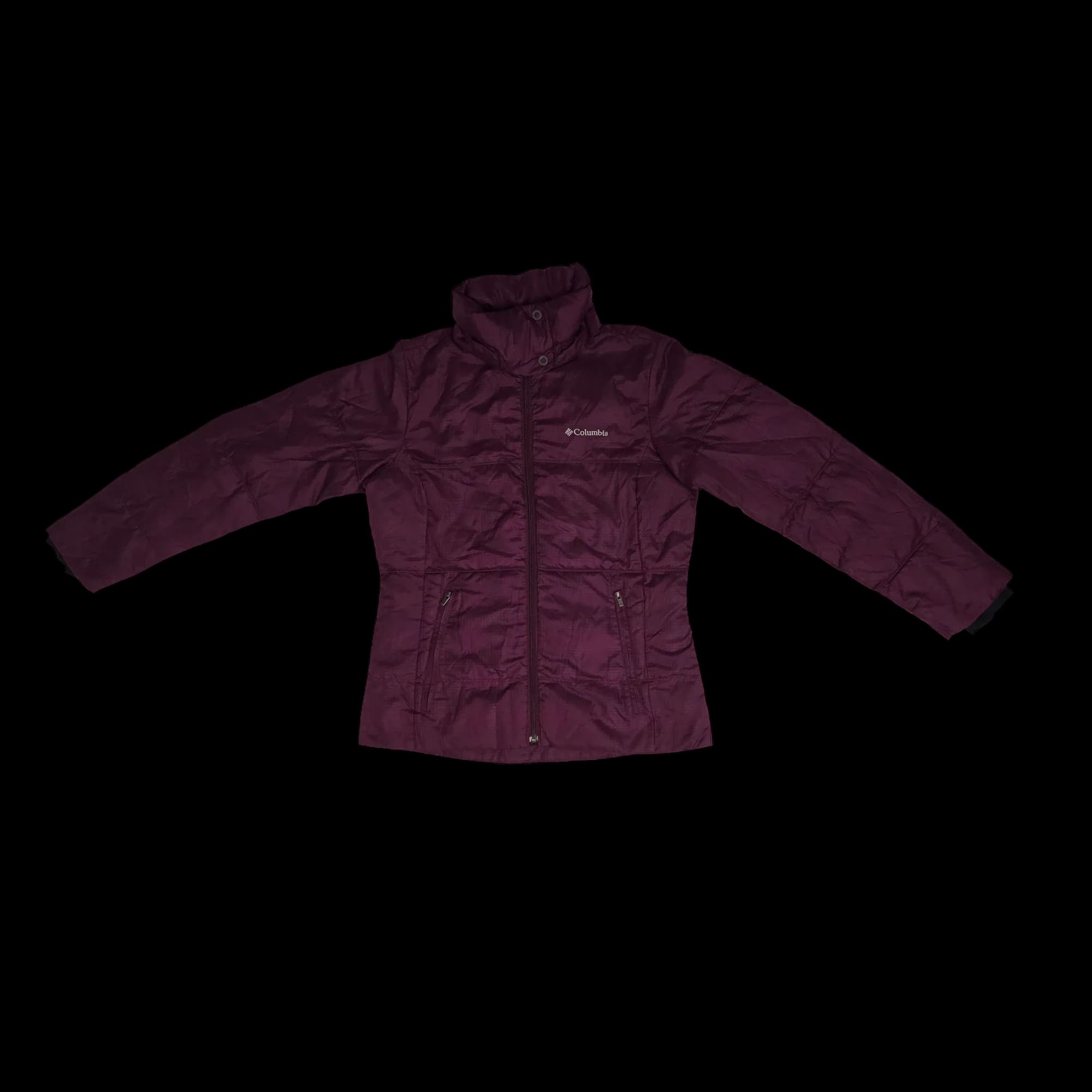 Womens Columbia Burgundy Padded Coat UK Small - Women’s