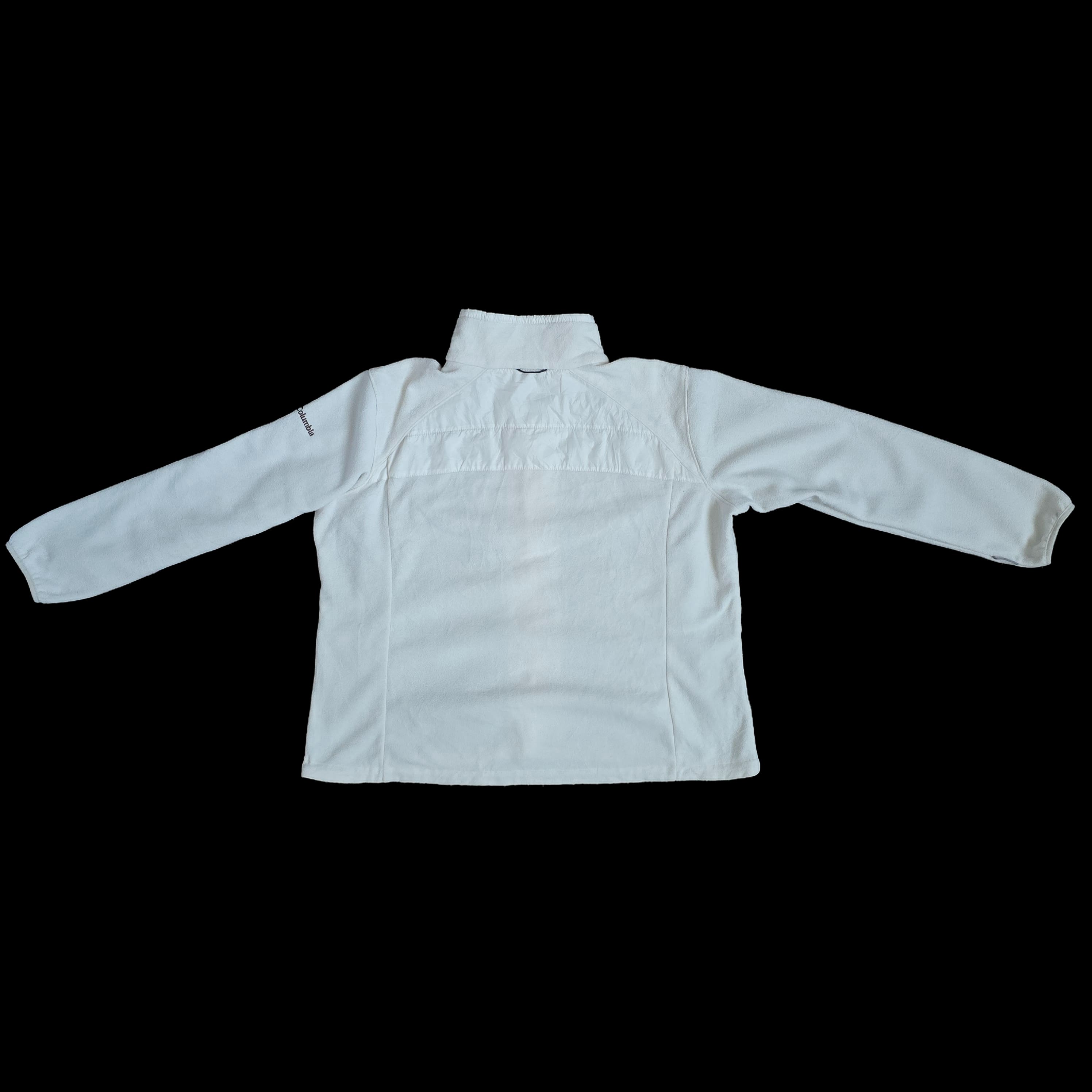 Womens Columbia Interchange Cream Fleece Jacket UK 3XL