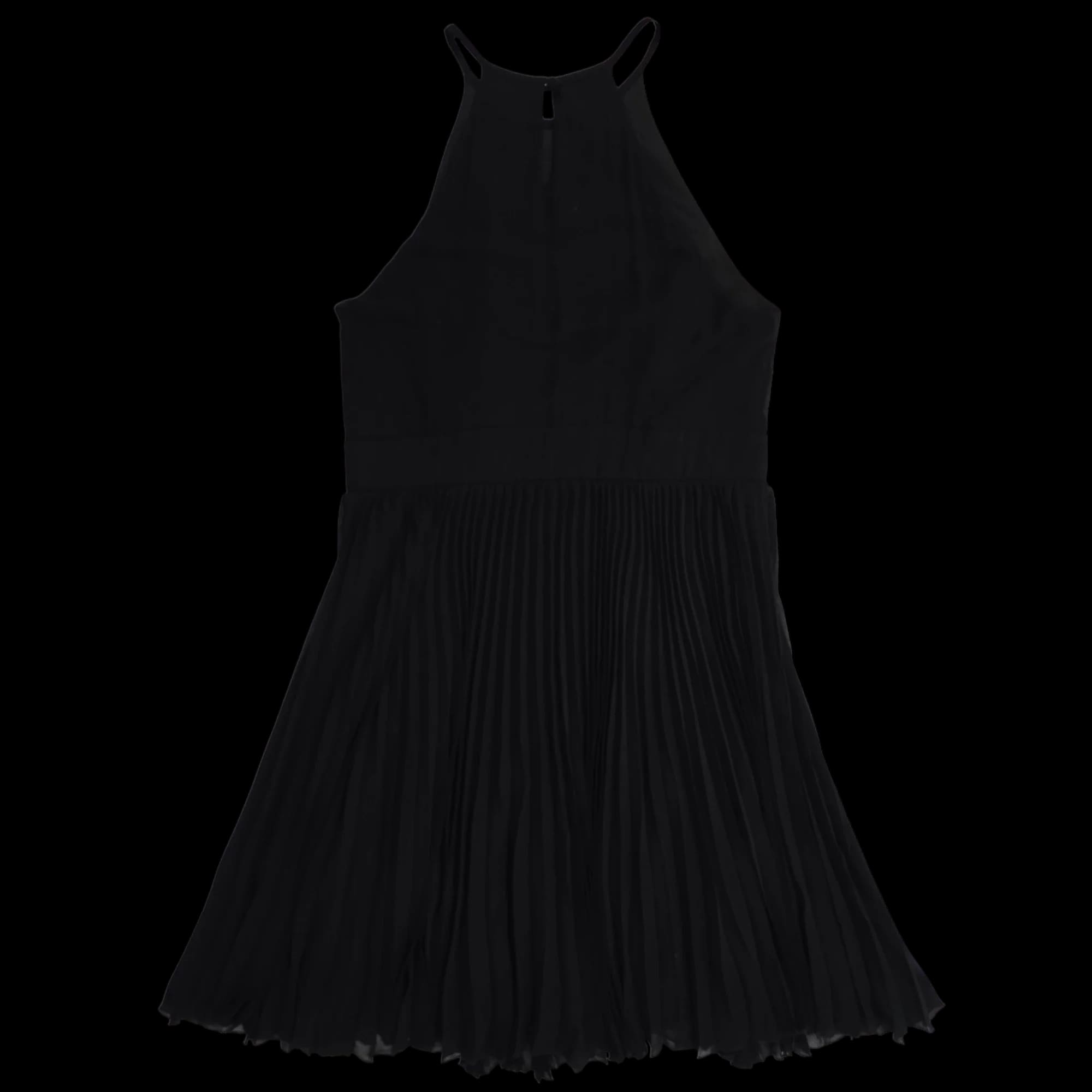 Women’s Debenhams Black Pleated A-Line Dress UK 14