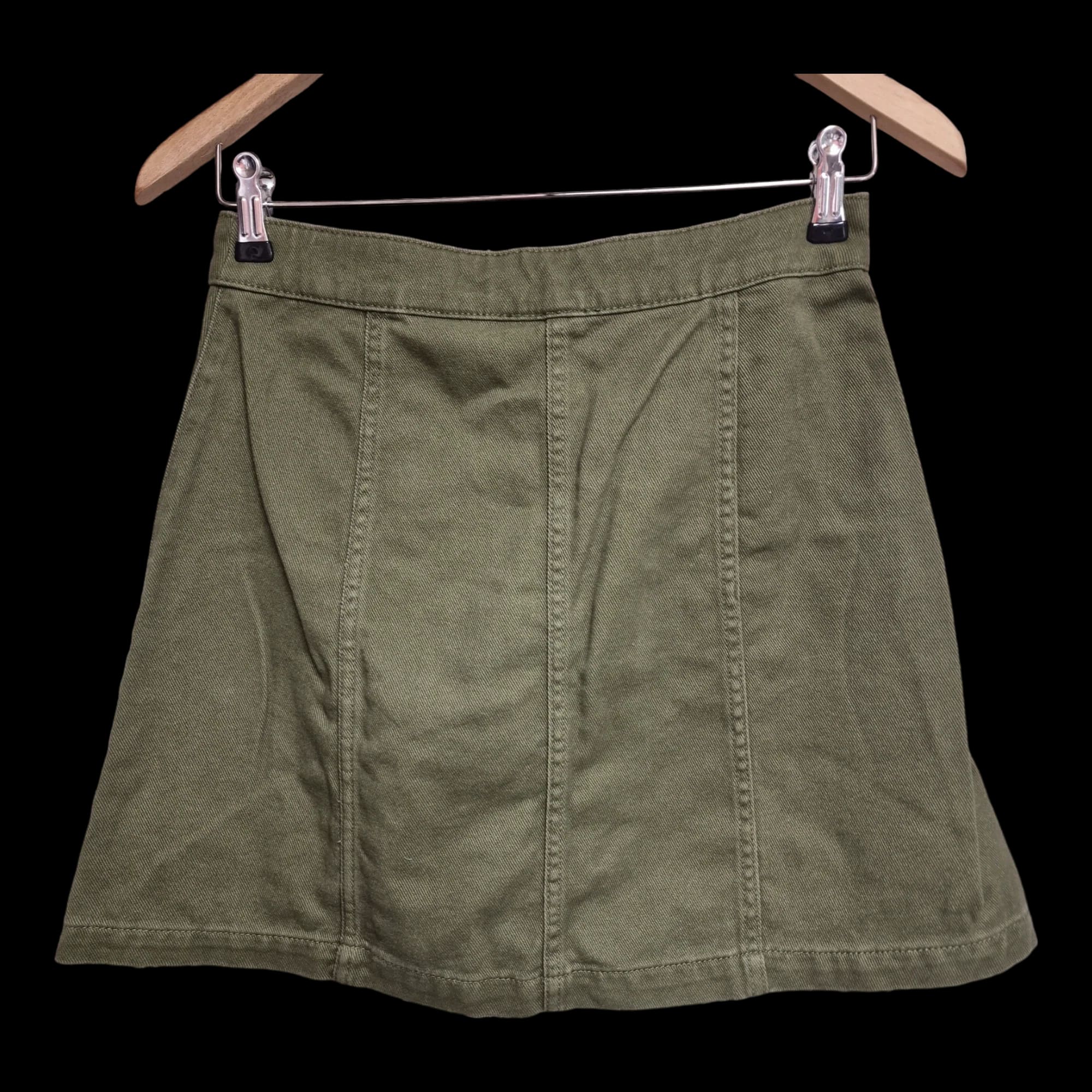 Womens Divided Green Min Skirt UK 10 - Skirts - 2 - 998