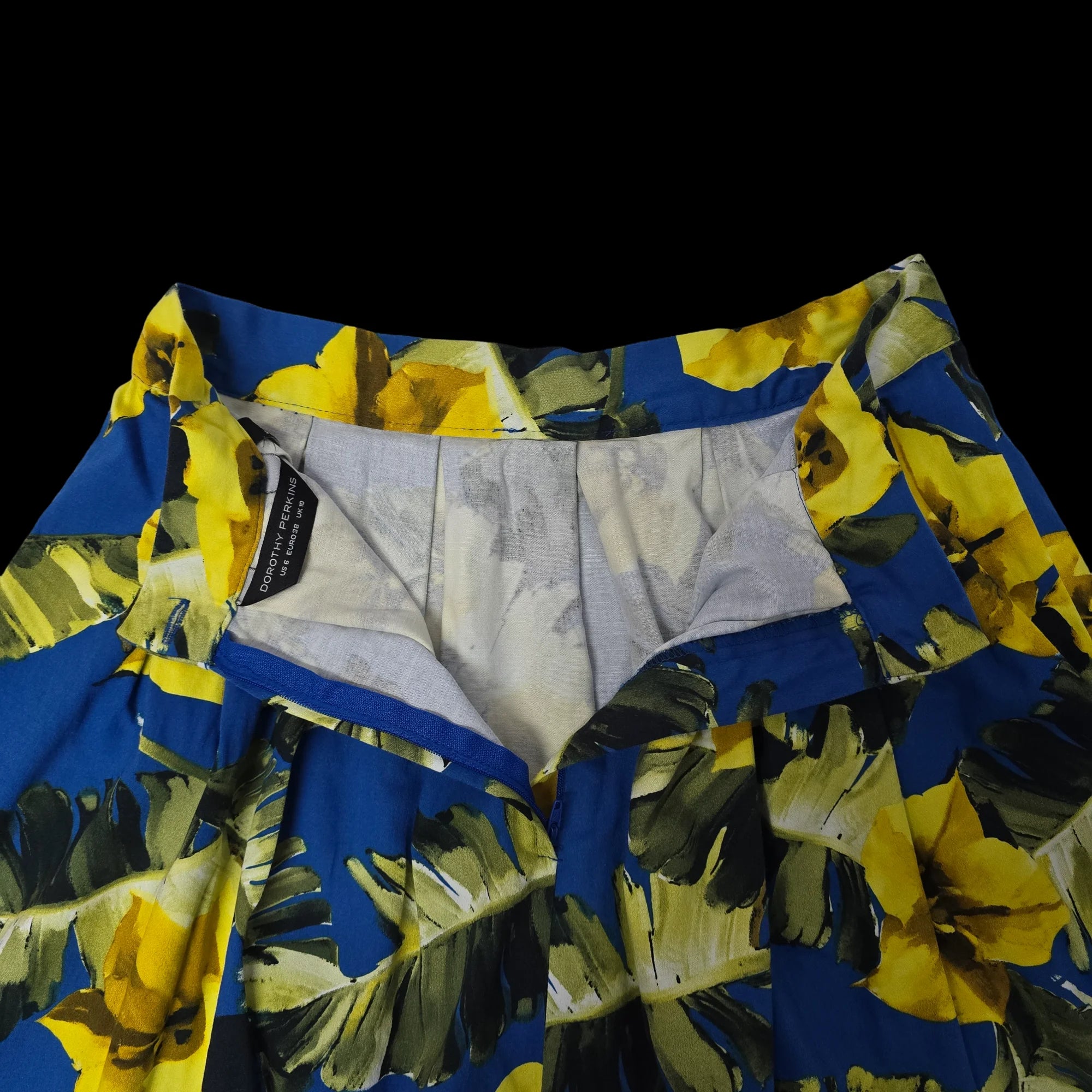 Womens Dorothy Perkins Floral Skirt UK 10 - Skirts - 5