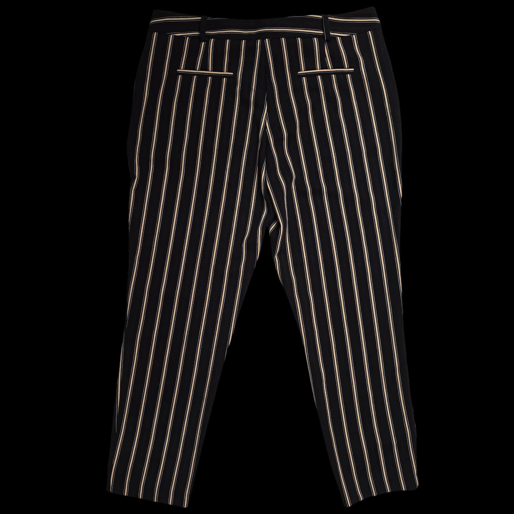 Womens Dorothy Perkins Multi Striped Trousers UK 14 - 4