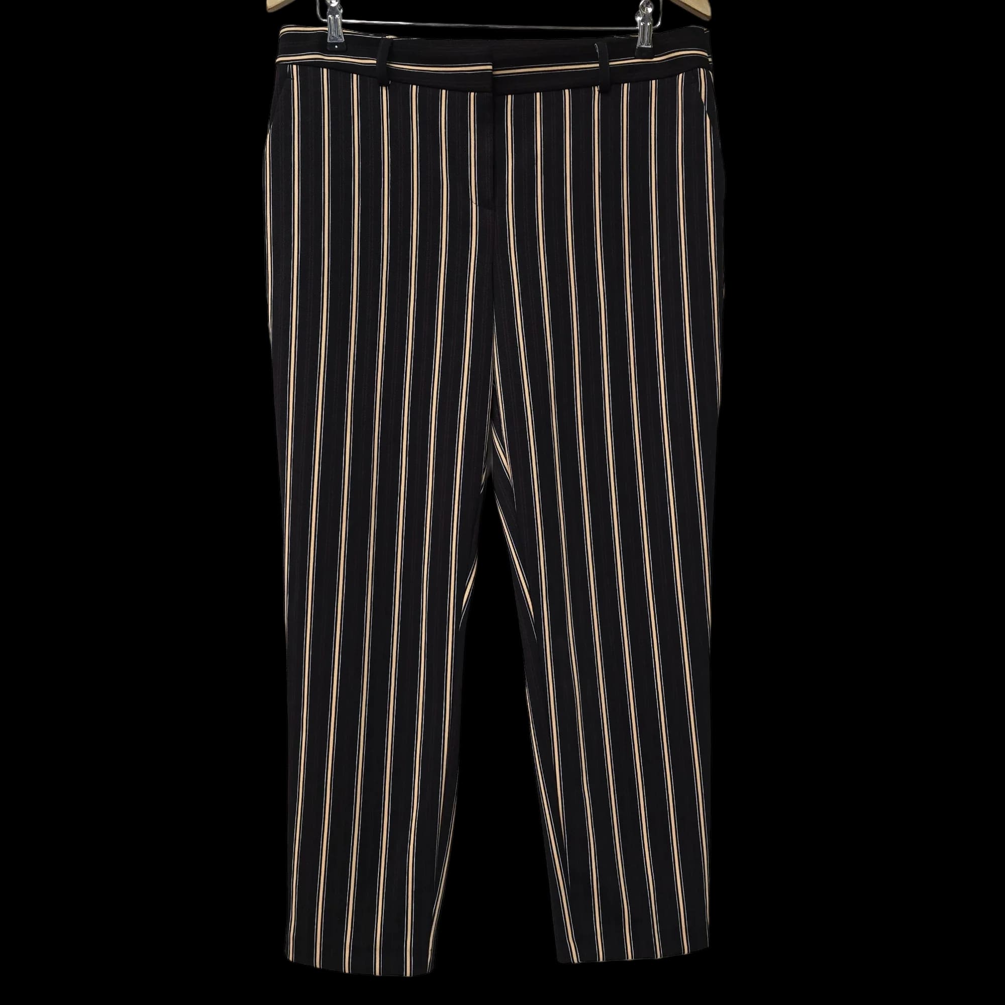 Womens Dorothy Perkins Multi Striped Trousers UK 14 - 1