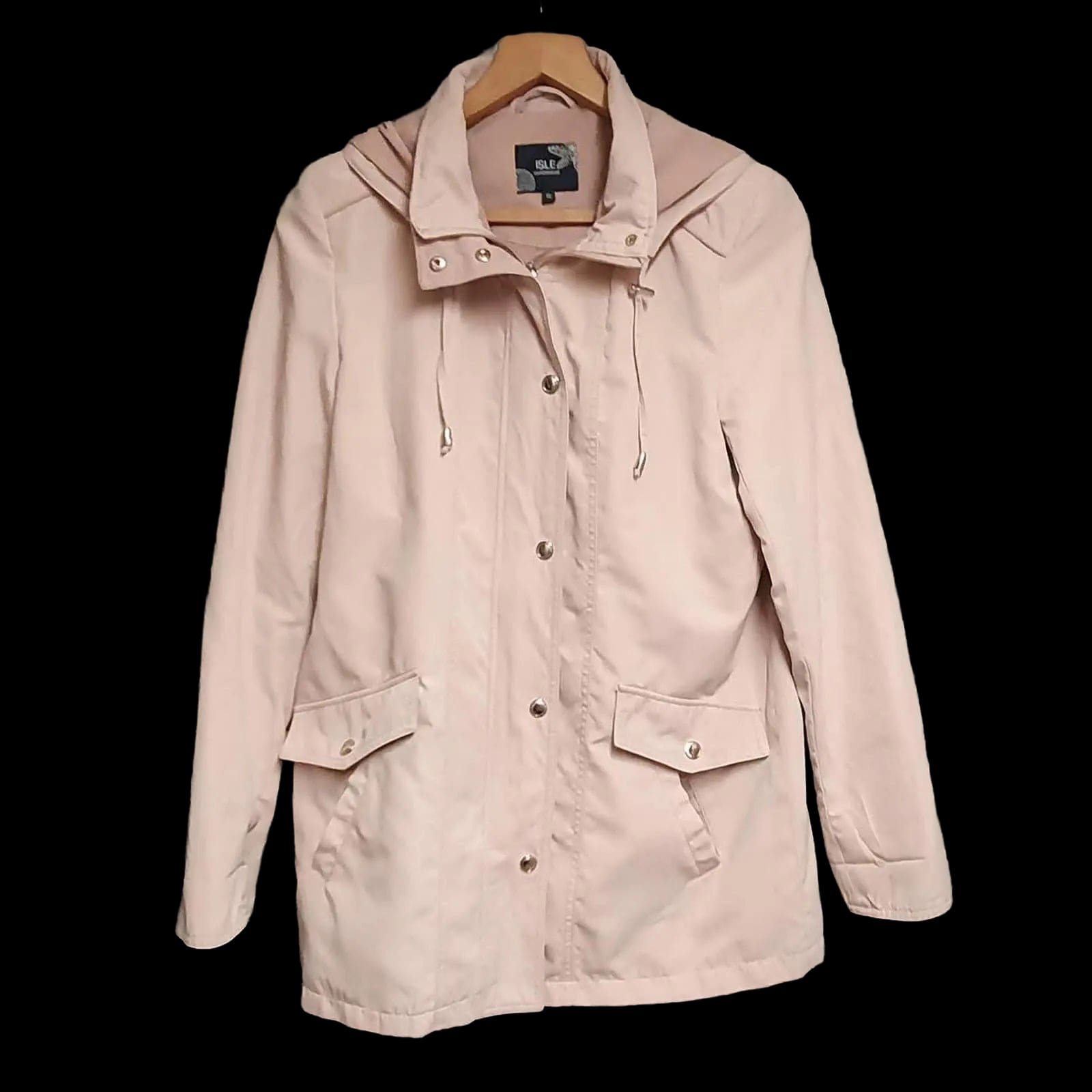 Womens Edinburgh Woollen Mill Isle Outwear Pink Coat Uk12