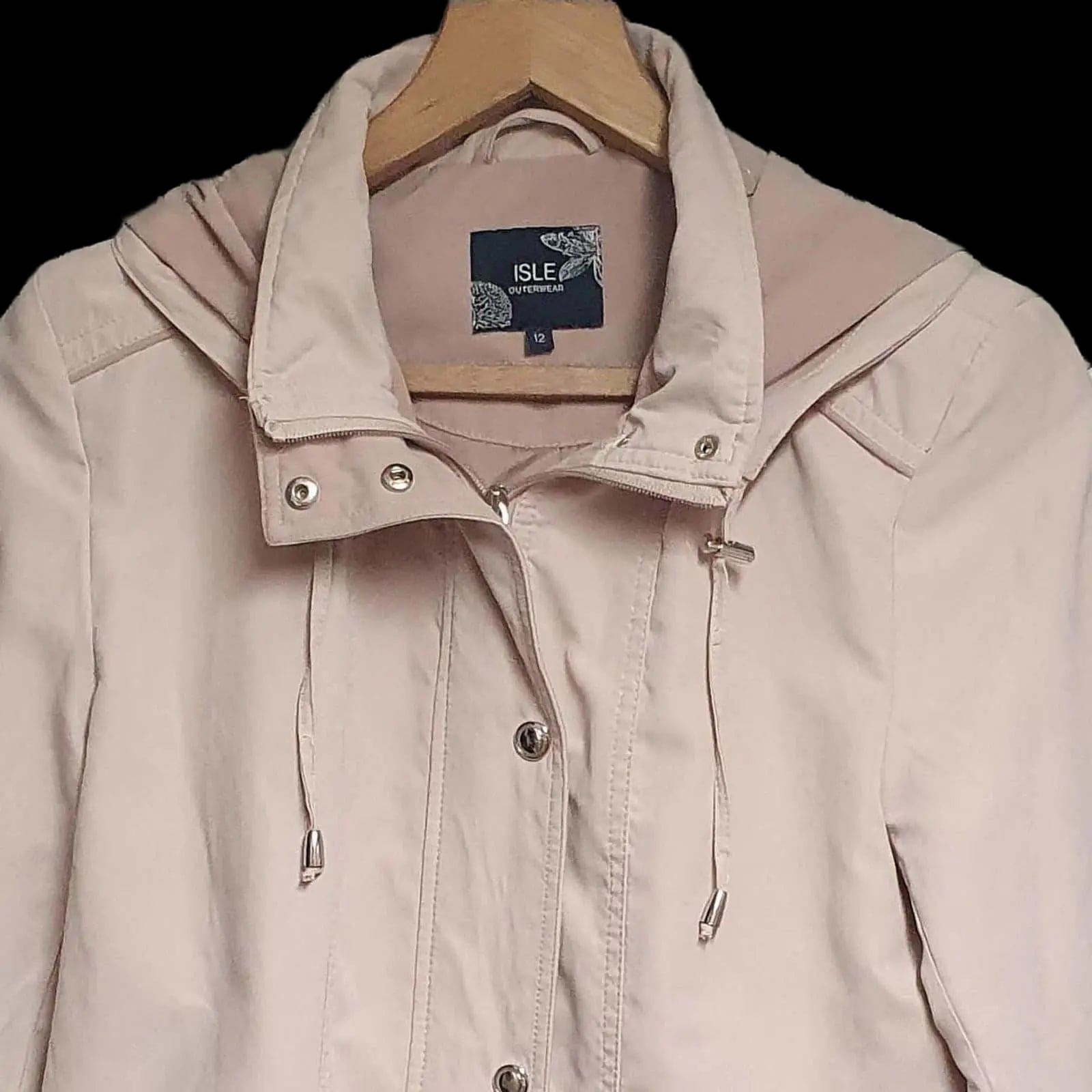 Womens Edinburgh Woollen Mill Isle Outwear Pink Coat Uk12