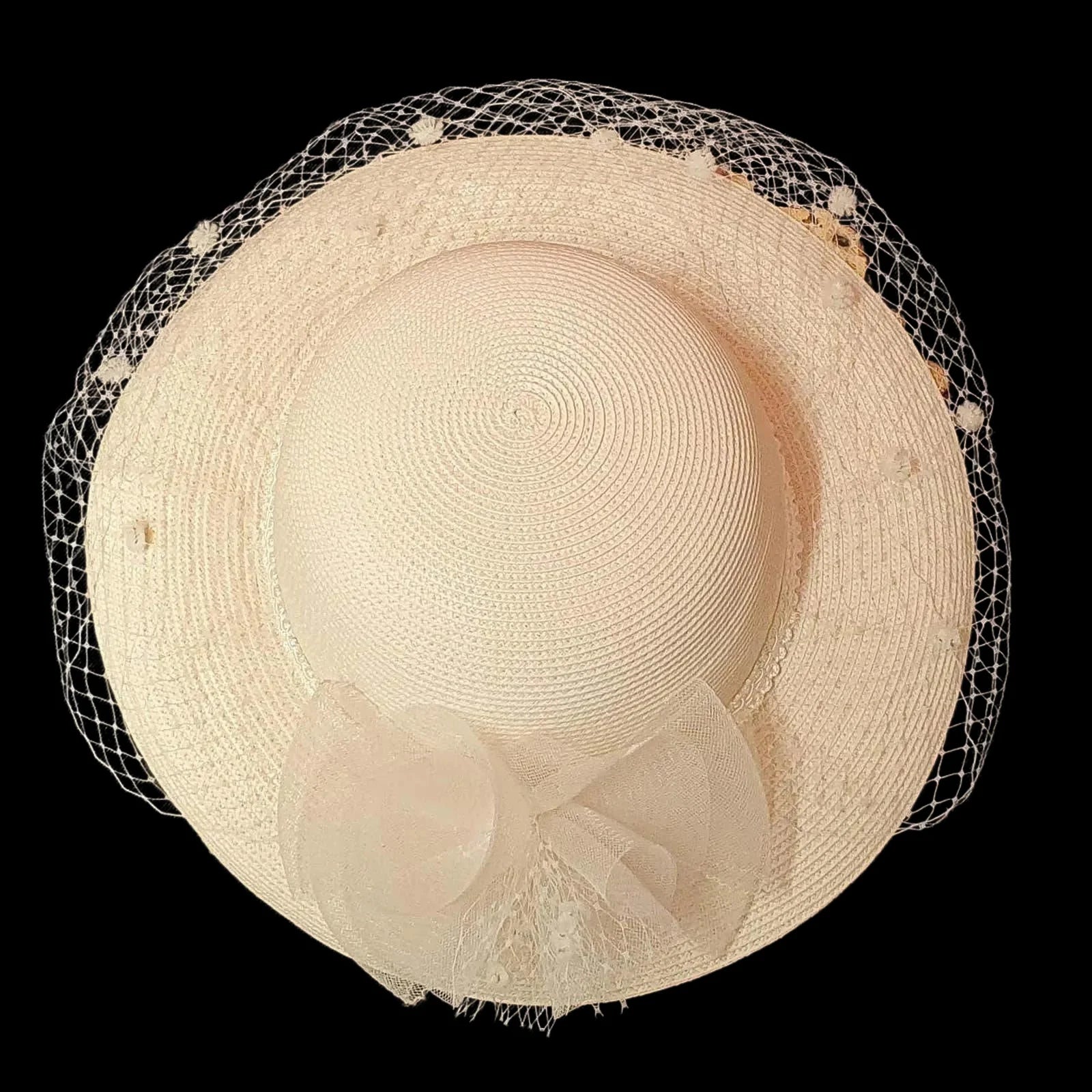 Womens Facinie Hat For Races Wedding 56cm - Hats - 1 - 359