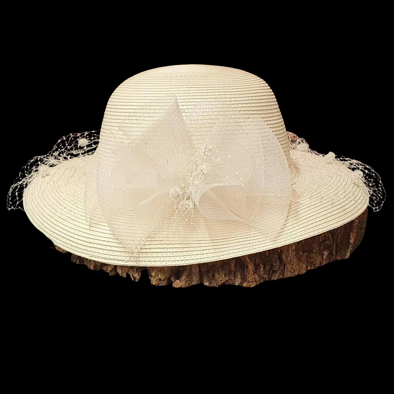 Womens Facinie Hat For Races Wedding 56cm - Hats - 3 - 359