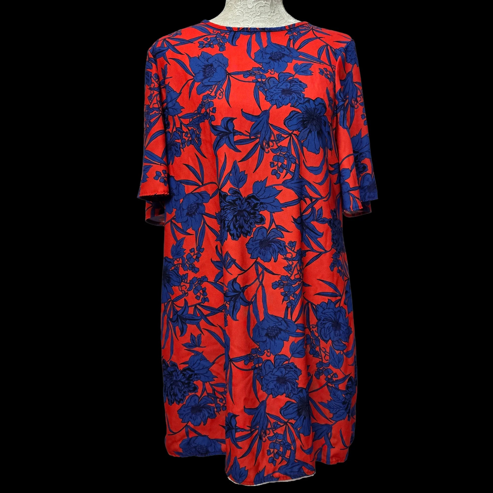 Women’s George Floral Print Shift Dress UK 14 - Dresses
