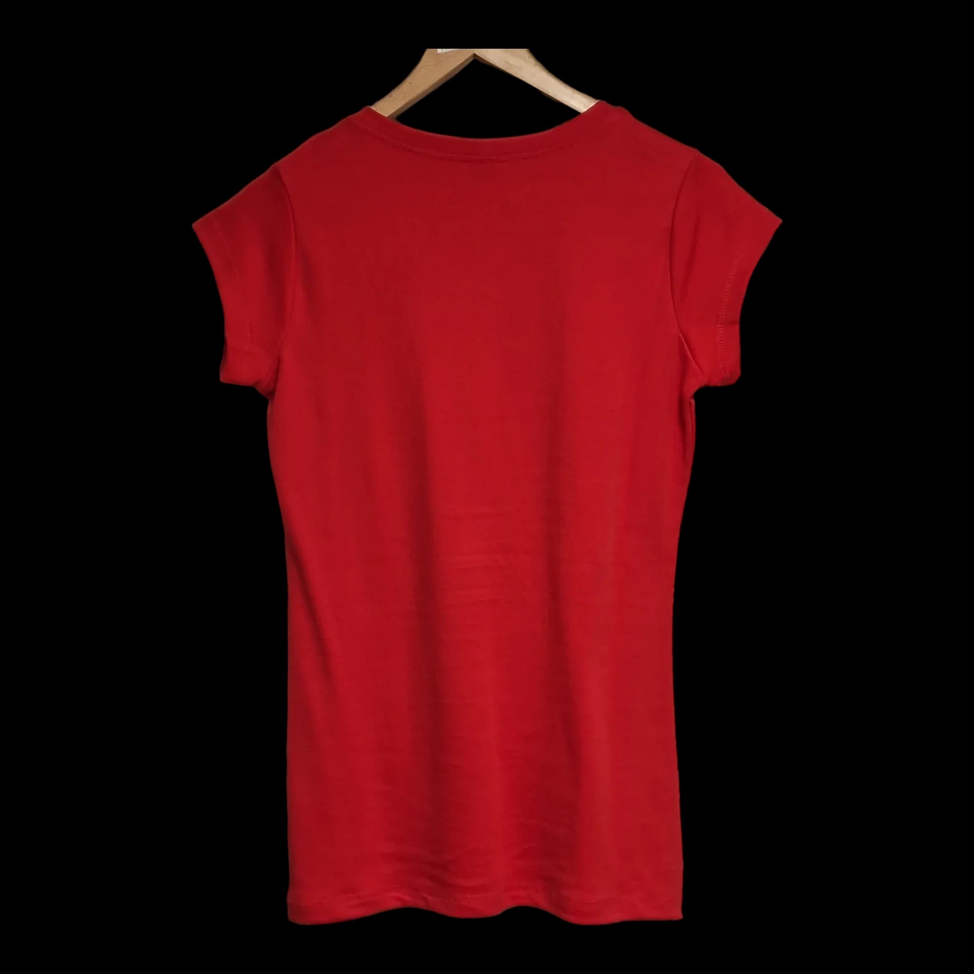 Womens Jewellery Plus Red T-Shirt UK XL - 2 - 771