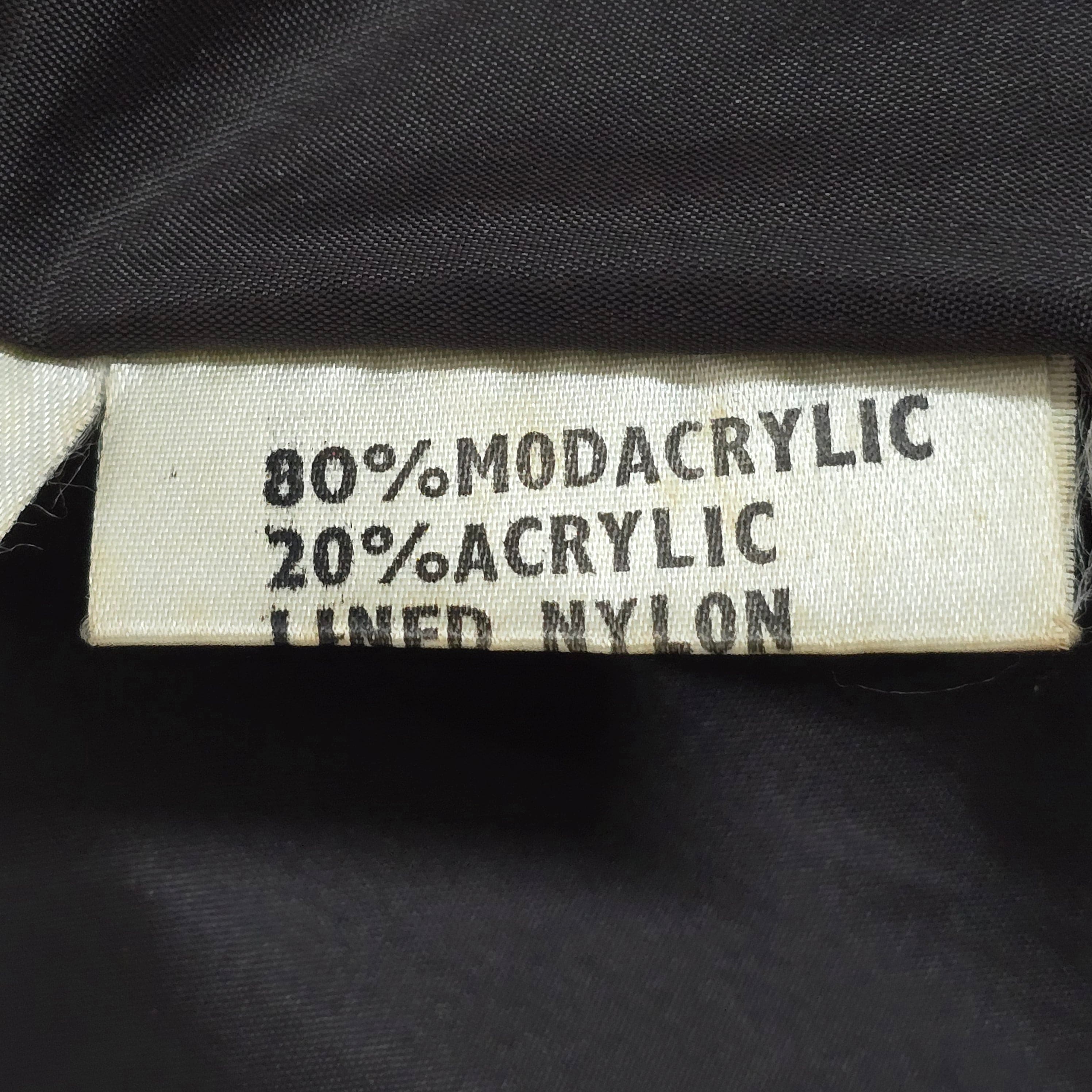 Womens Light Brown Faux Fur Coat UK 12 Vintage - Women’s