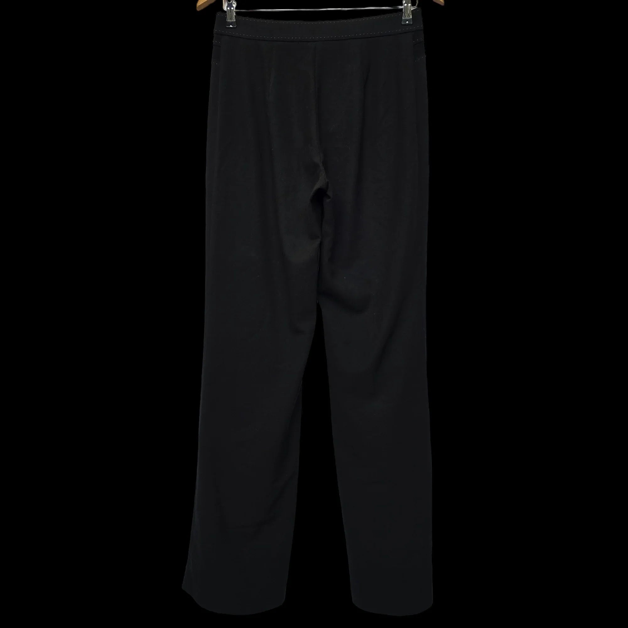 Womens Marks And Spencer Black Trousers UK 10 - & - 2 - 3597