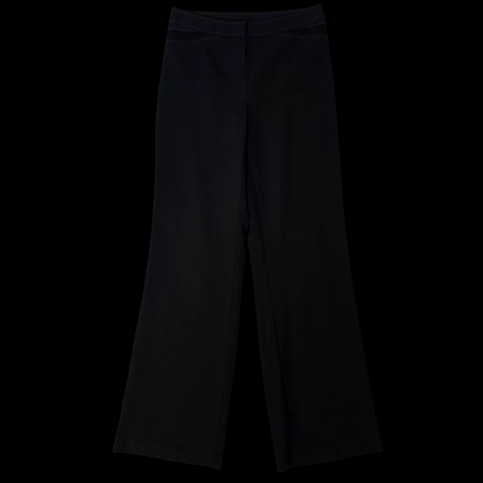 Womens Marks & Spencer Black Trousers UK 10 - 3 - 3597