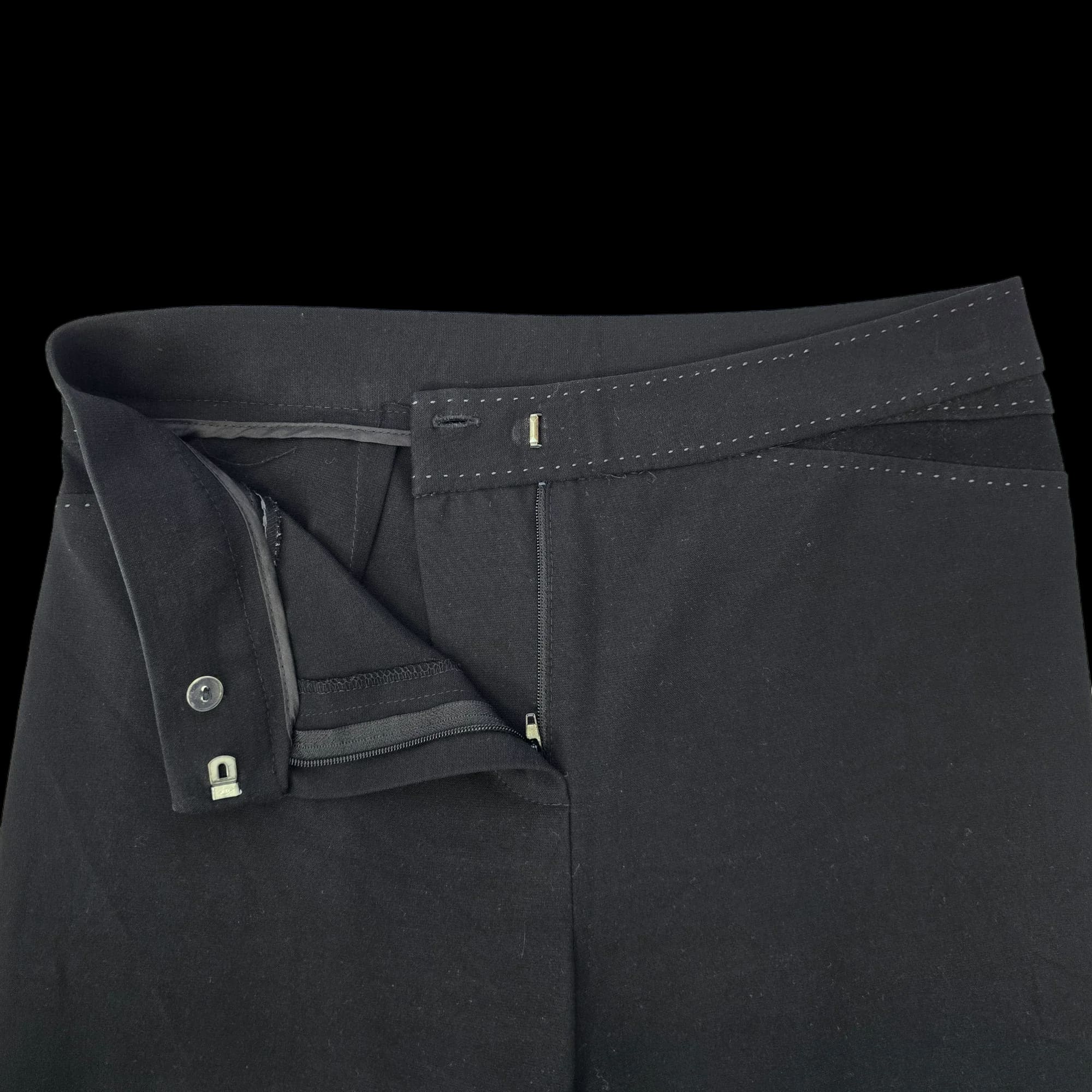 Womens Marks & Spencer Black Trousers UK 10 - 5 - 3597