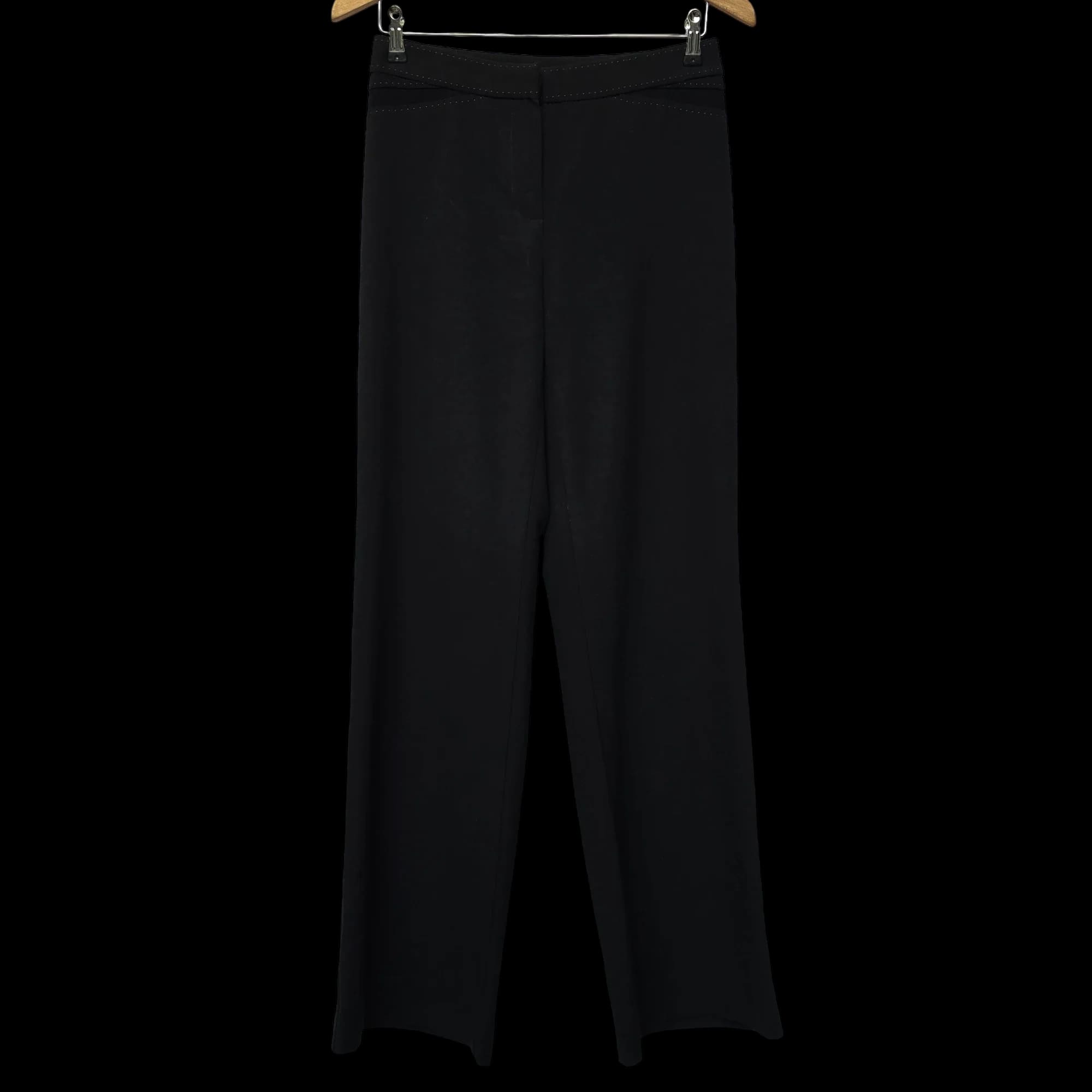 Womens Marks & Spencer Black Trousers UK 10 - 1 - 3597