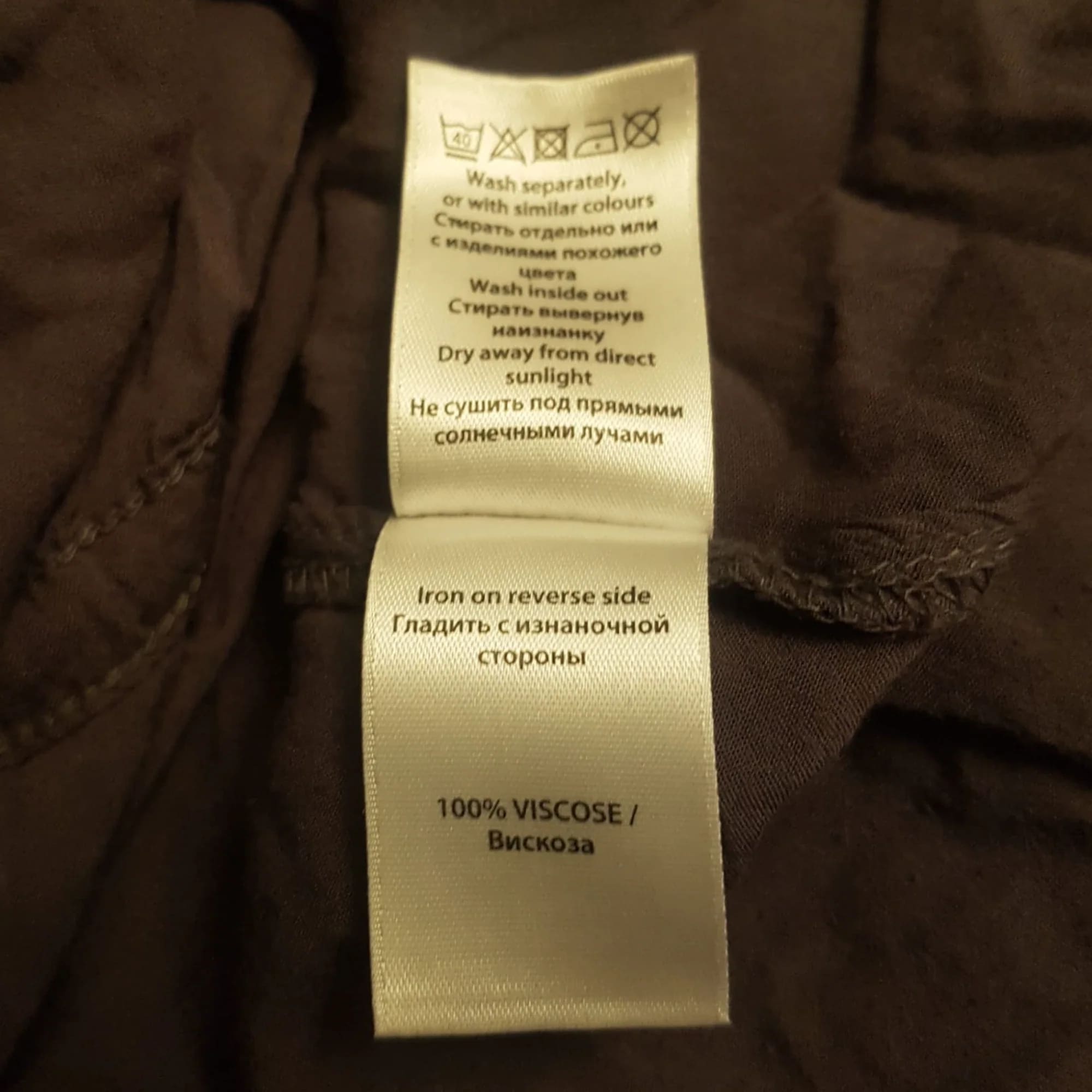 Womens Monsoon Grey Floral Tie Top UK 12 - 8 - 1841