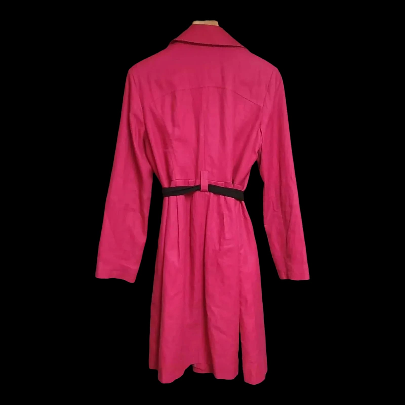 Womens Monsoon Pink Trench Coat UK 12 - Coats & Jackets - 2