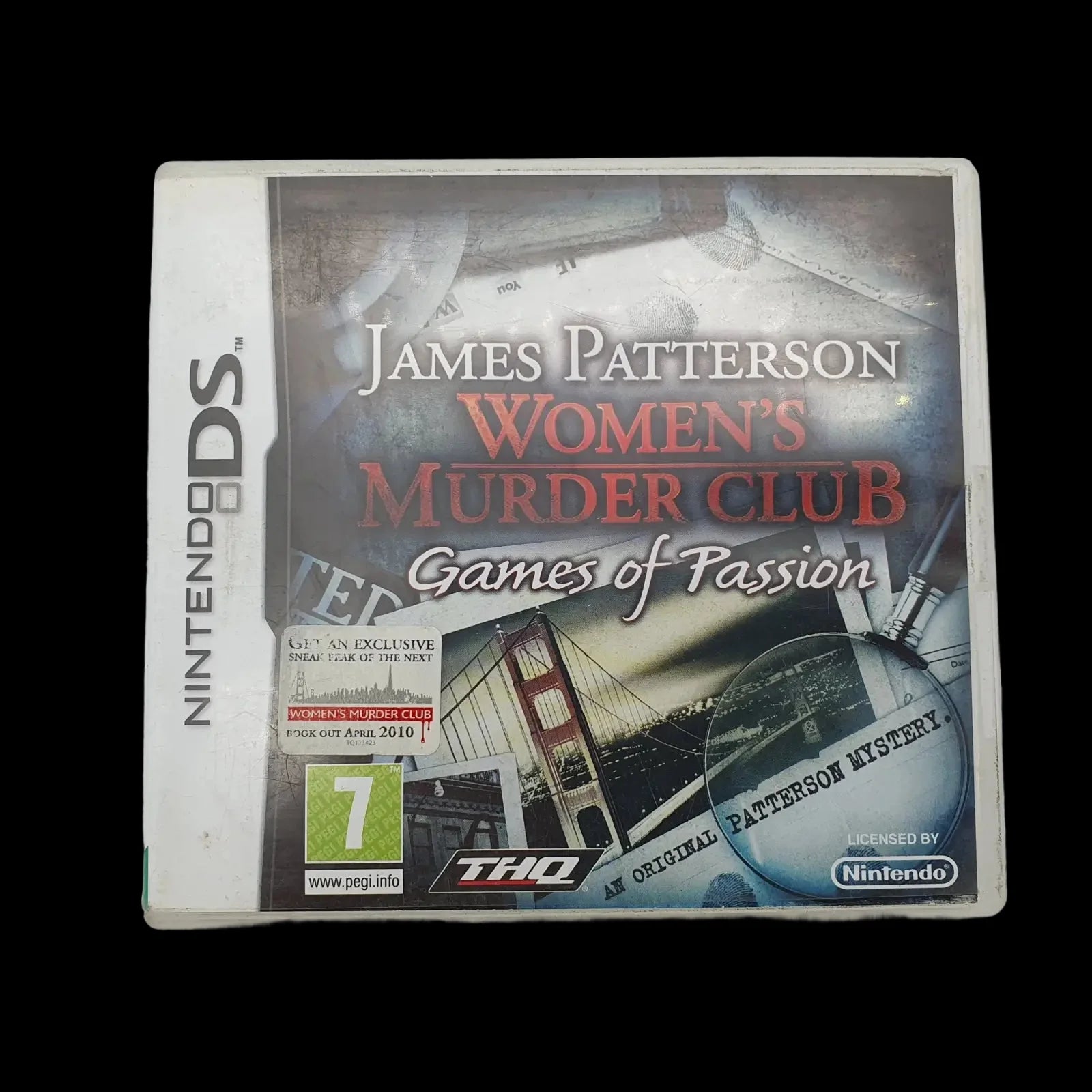 Womens Murder Club Games Passion Nintendo Ds Nds Thq 2009