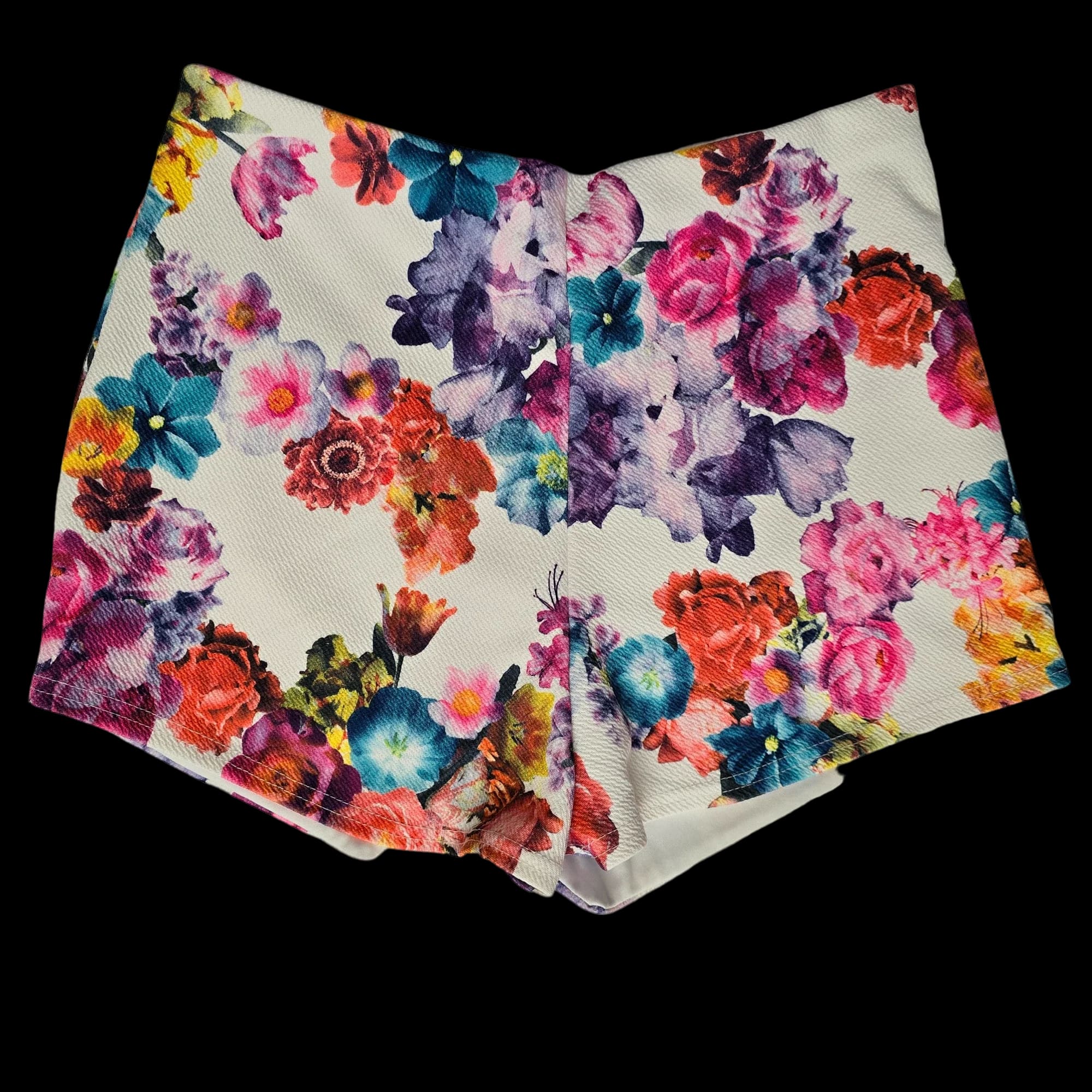 Womens New Look Floral Mini Skirt UK 12 - Skirts - 4 - 3522
