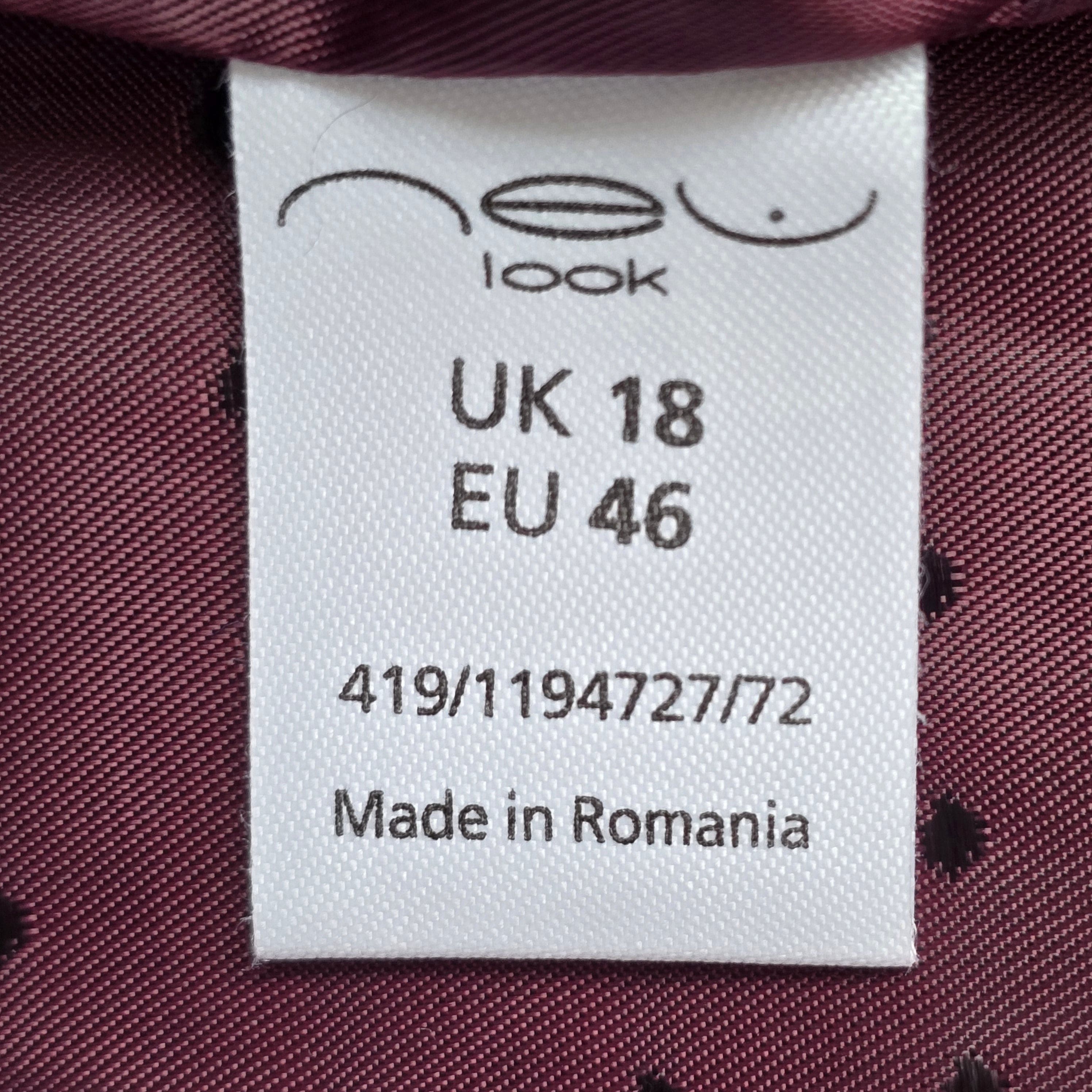 Women’s New Look Peach Jacket UK 18 - Coat - 8 - 3591