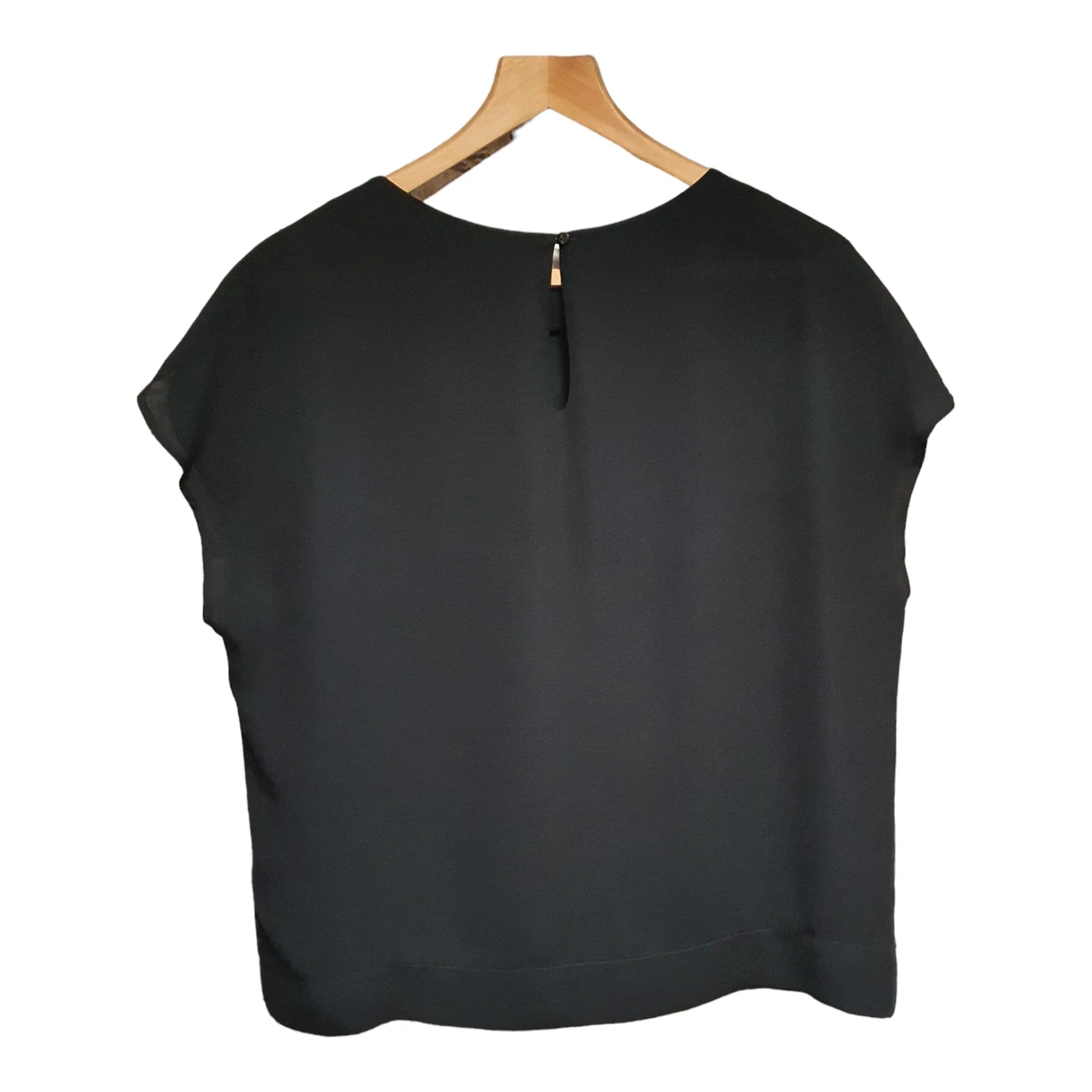 Womens Next Black Sleeveless Top UK 8 - 2 - 899