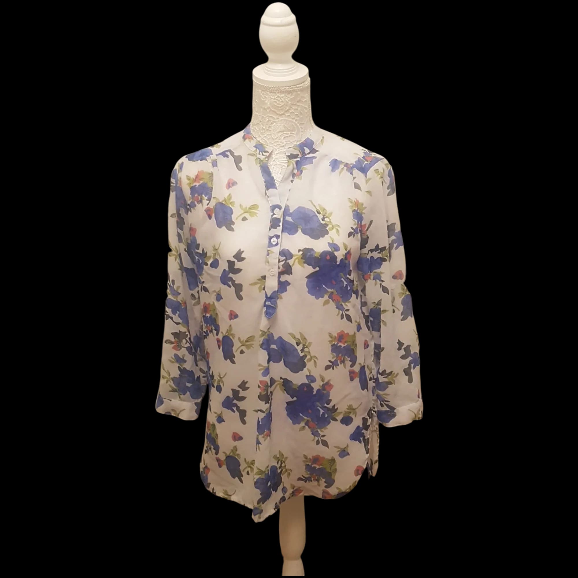 Womens Next Floral Blouse Top UK 14 - 1 - 1825