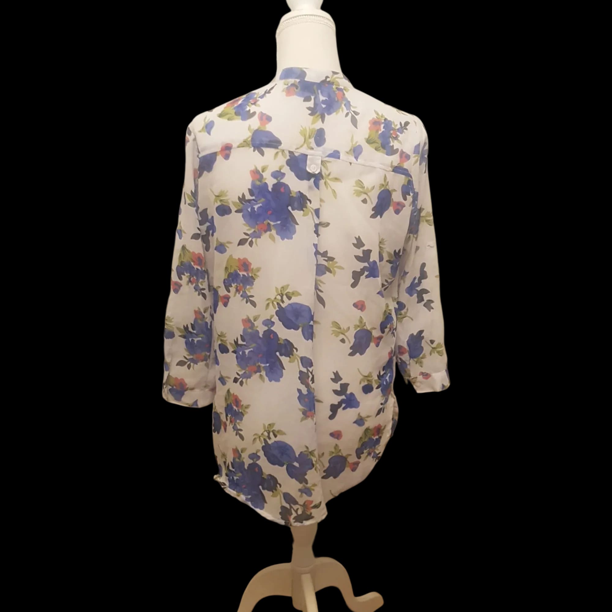 Womens Next Floral Blouse Top UK 14 - 2 - 1825