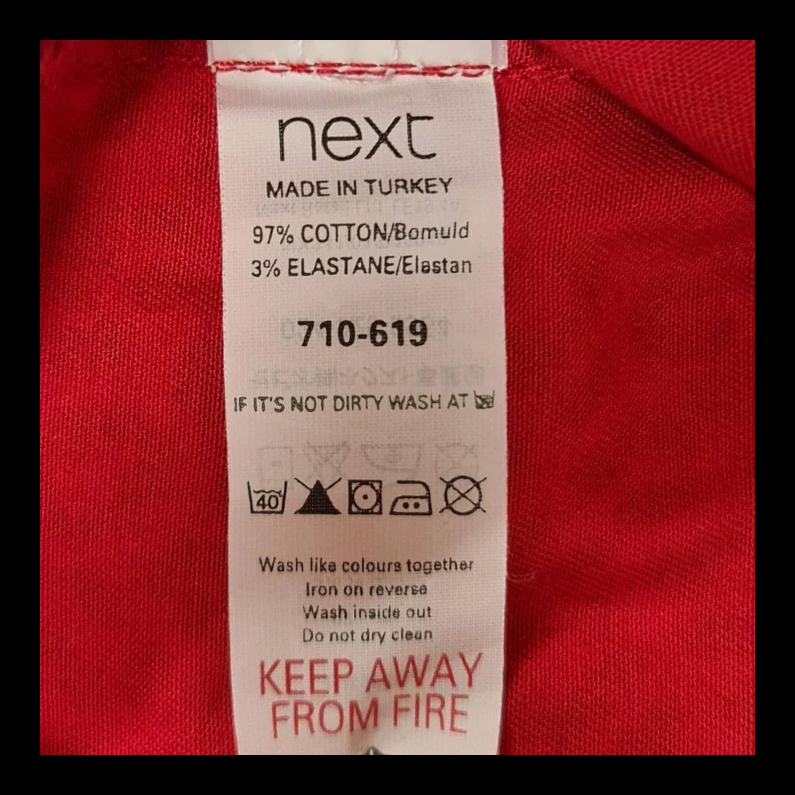 Womens Next Red Animal Print Dress UK 6 - Skirts - 4 - 673