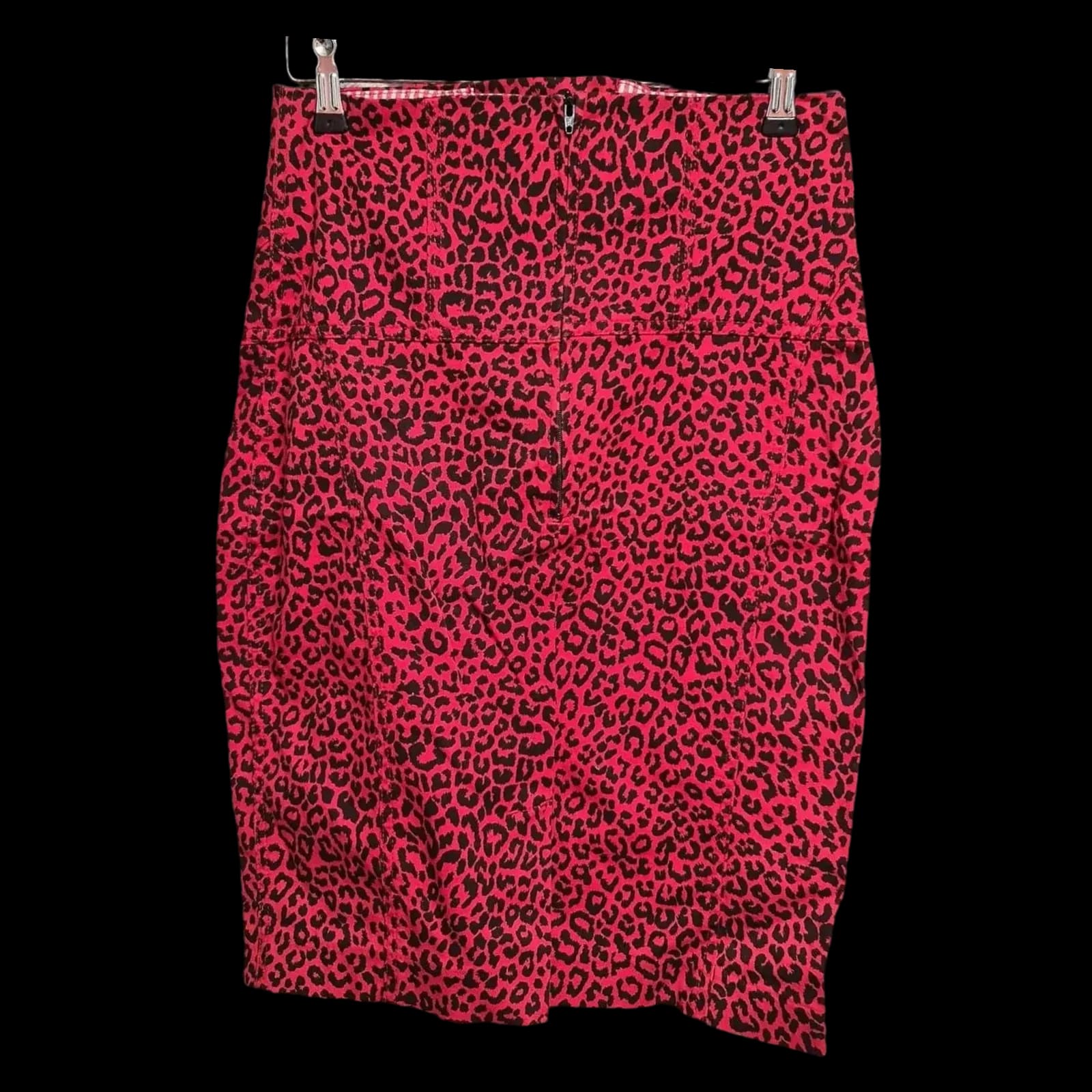 Womens Next Red Animal Print Dress UK 6 - Skirts - 2 - 673