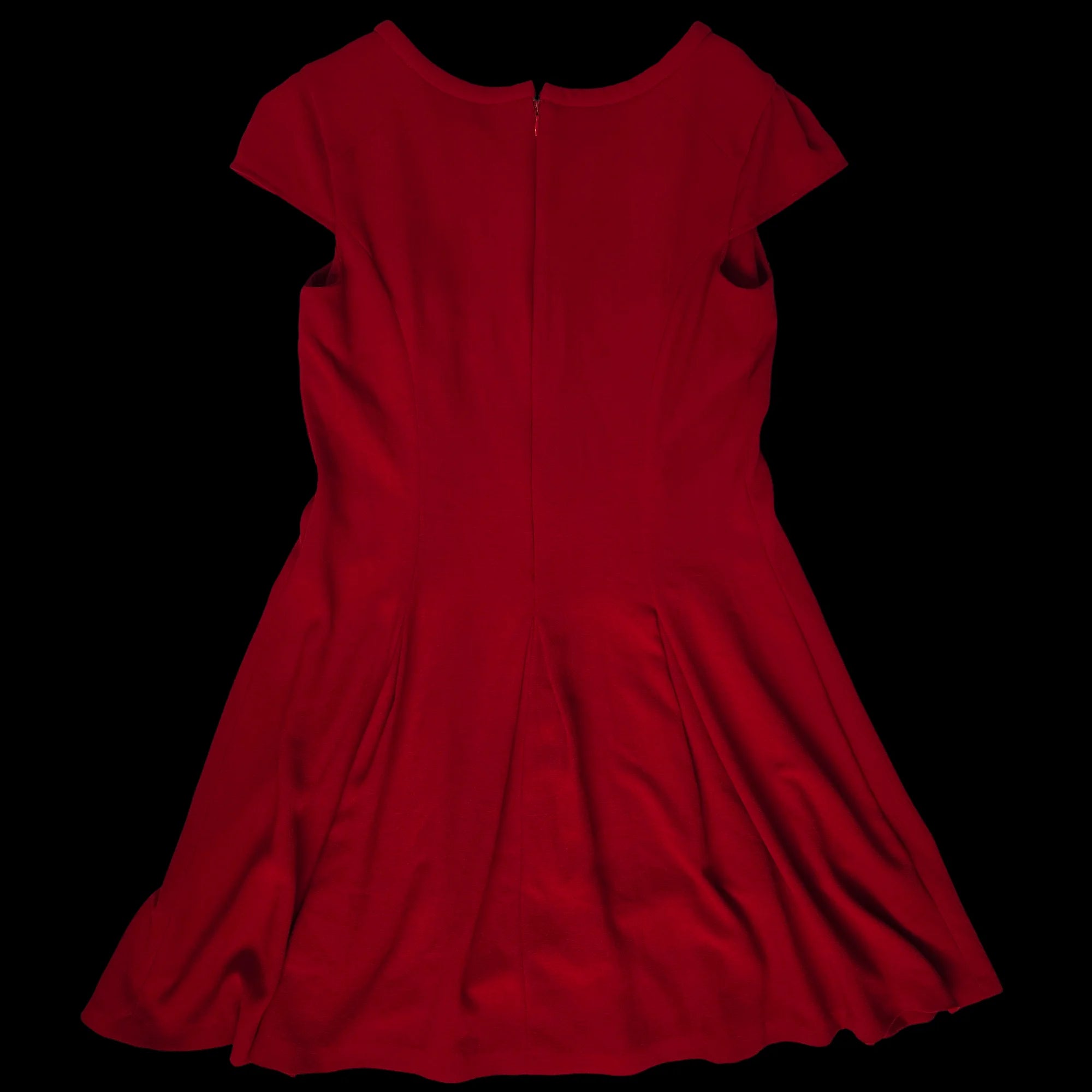 Womens Next Red Fit And Flare Dress UK 14 - Dresses - 5