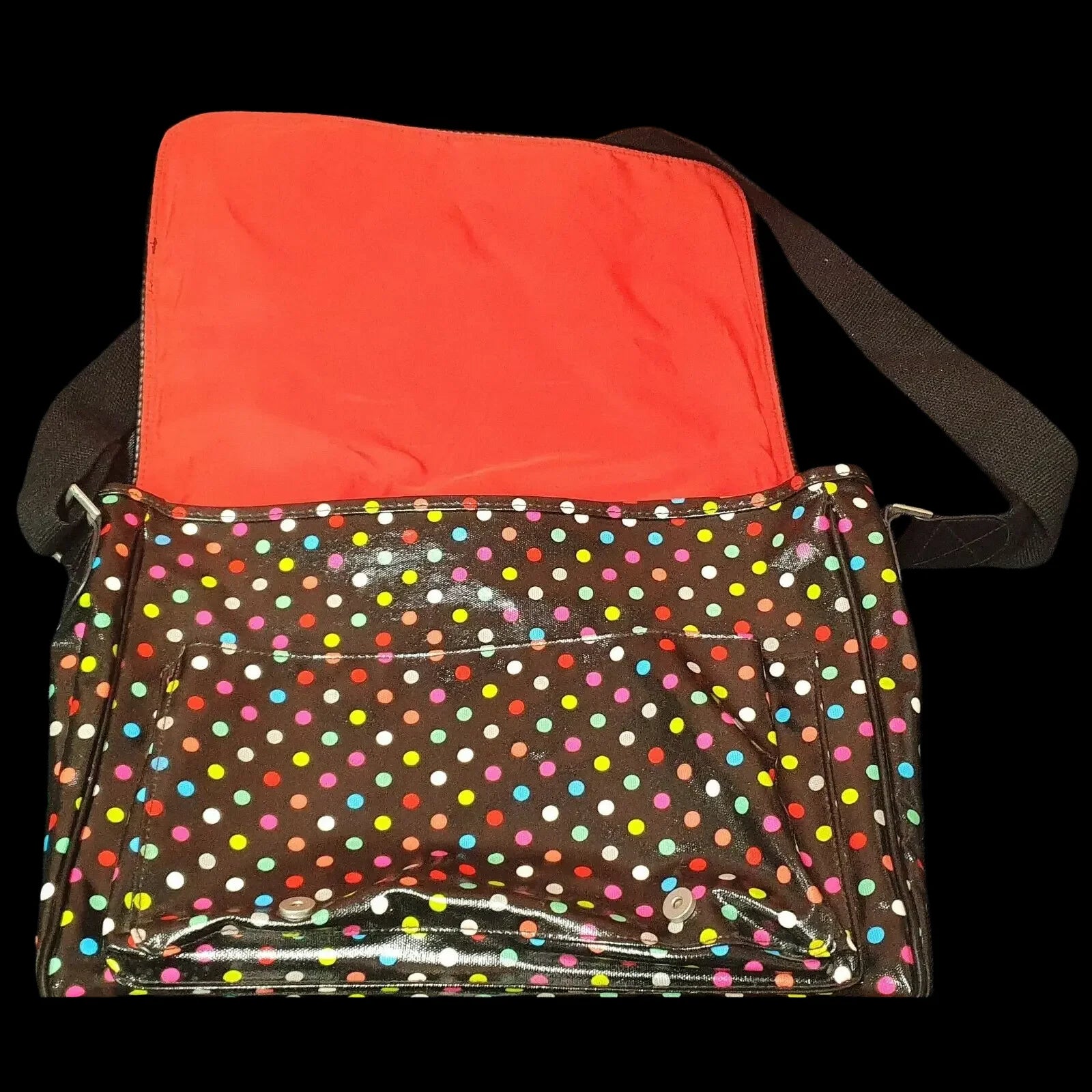 Womens Paperchase Multicoloured Polka Dot Large Handbag