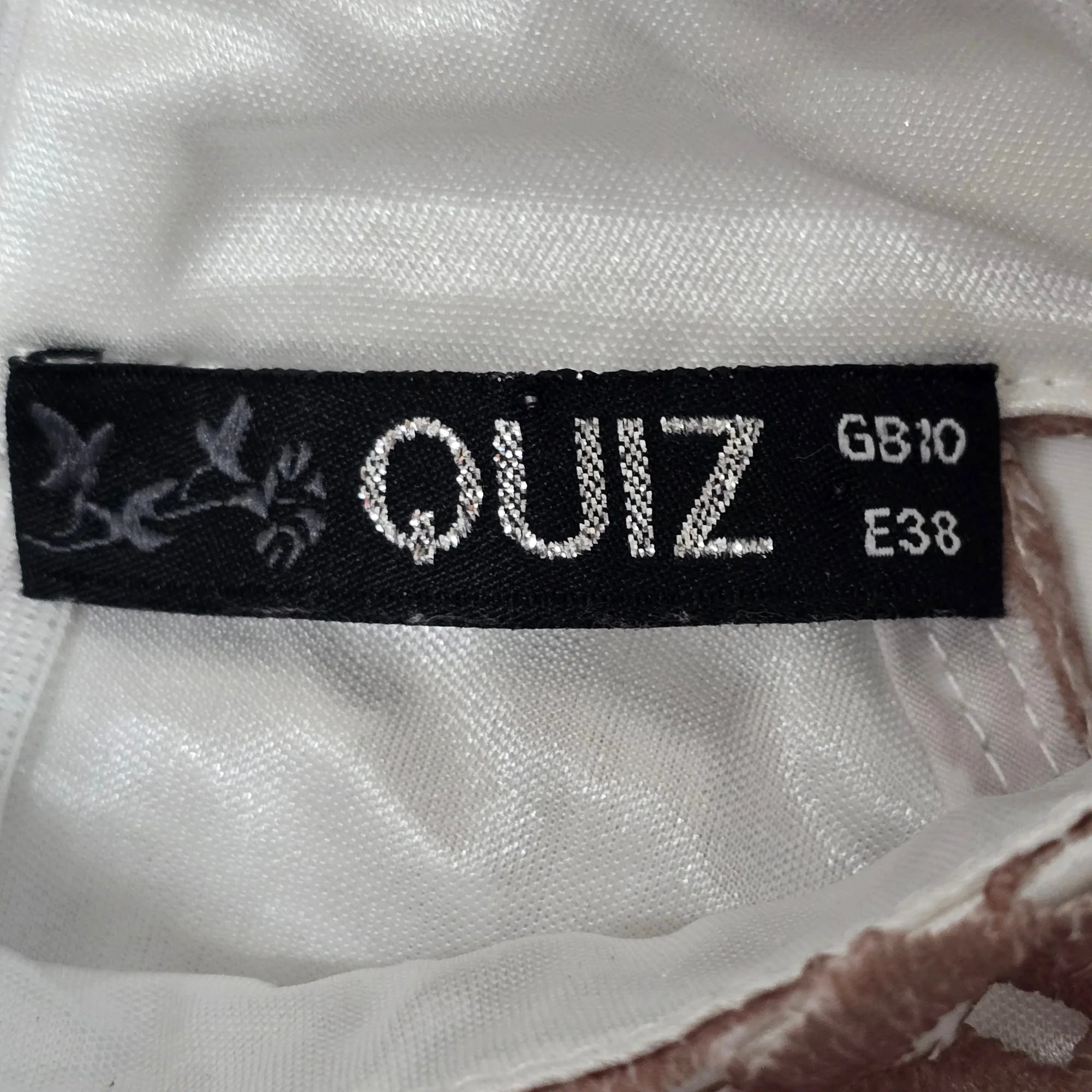 Womens Quiz Ombre Pink White Halter Neck Dress UK 10