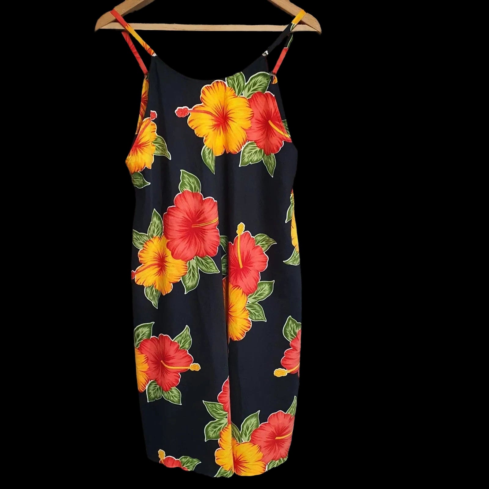 Womens Rima Beachwear Multicoloured Hawaiian Floral Dress