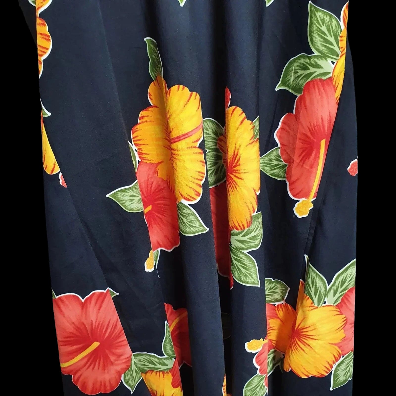 Womens Rima Beachwear Multicoloured Hawaiian Floral Dress