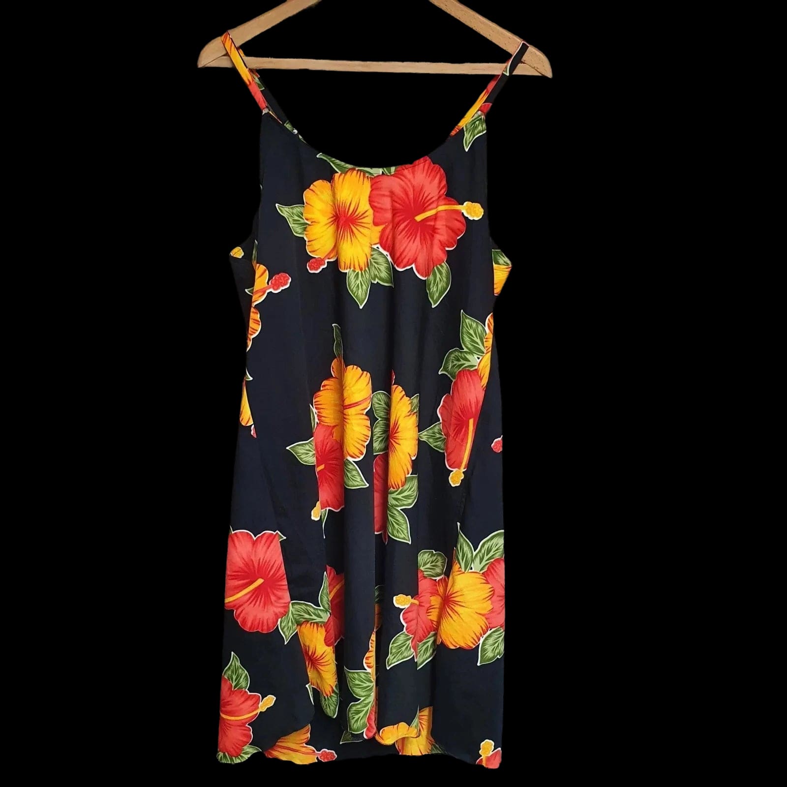 Womens Rima Beachwear Multicoloured Hawaiian Floral Dress