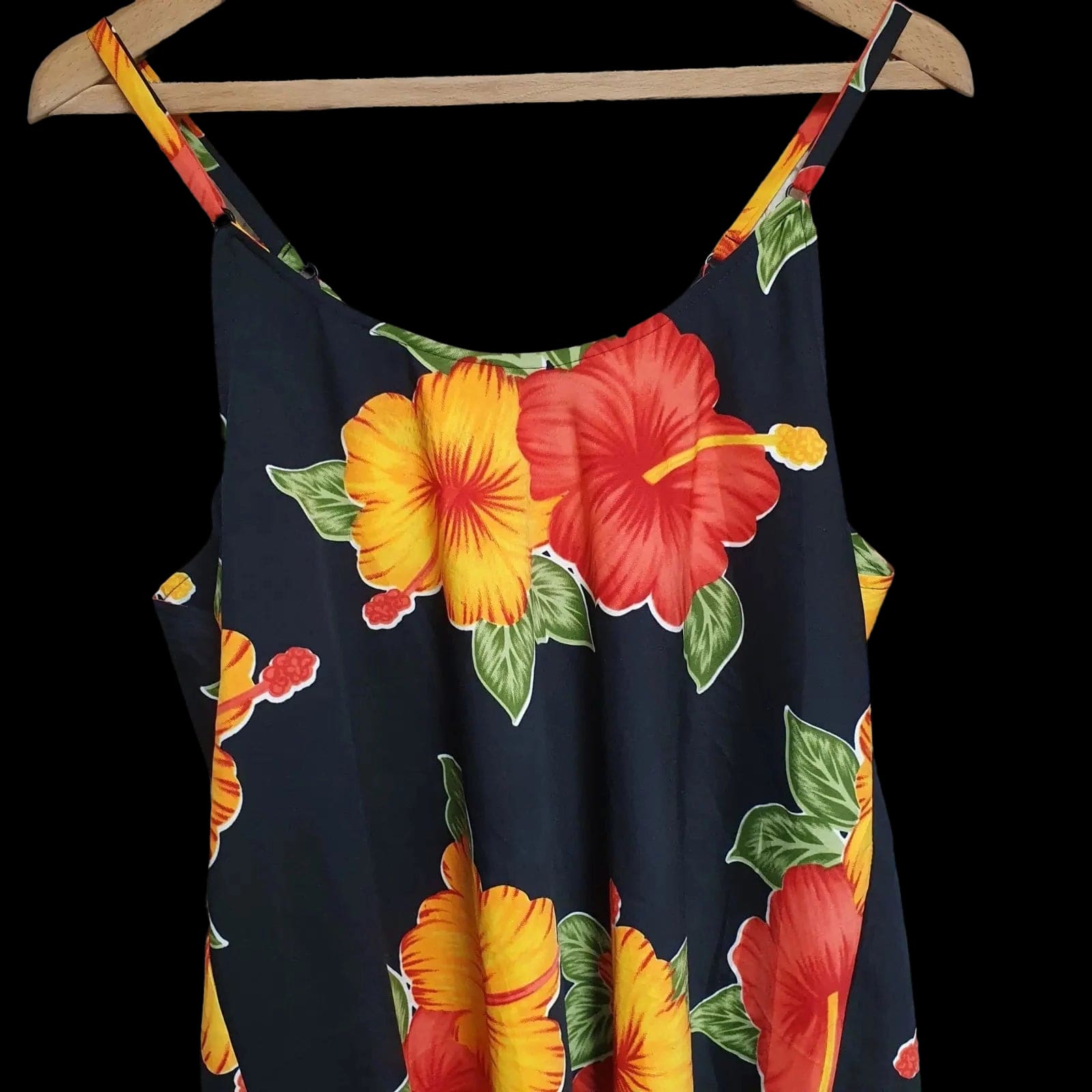 Womens Rima Beachwear Multicoloured Hawaiian Floral Dress